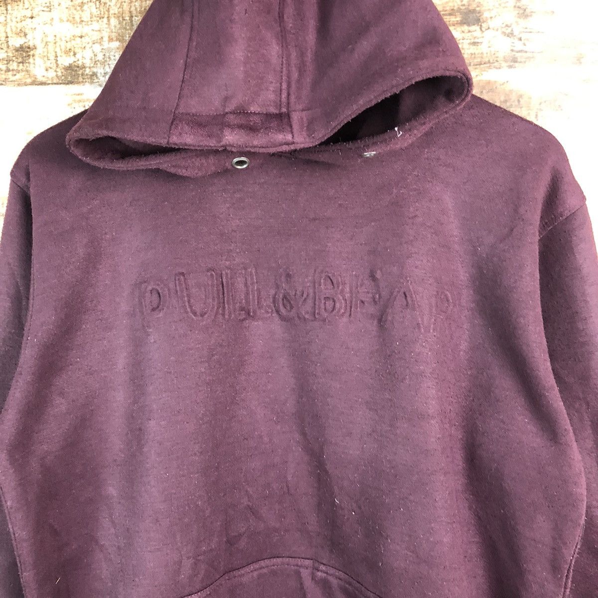 Pull & Bear Pull Bear Purple plain Hoodie #A1944 Size US M / EU 48-50 / 2 - 5 Thumbnail