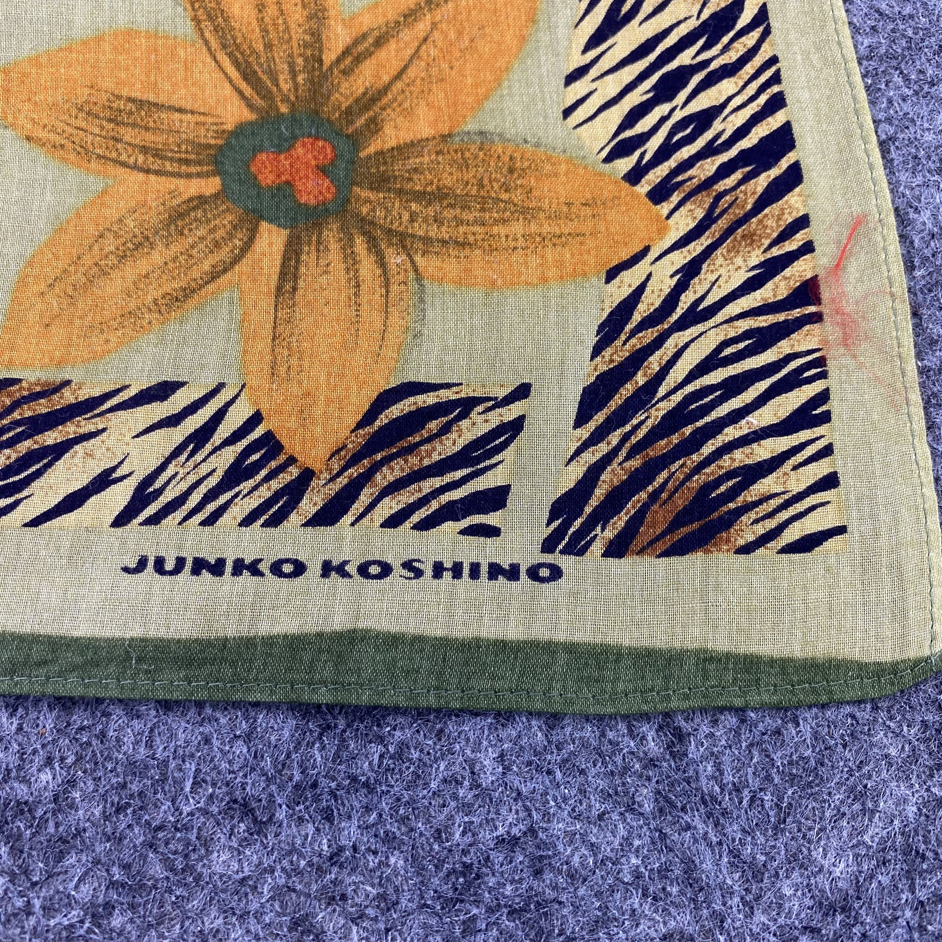 Japanese Brand × Mr. Junko × Vintage Junko Koshino Handkerchief / Bandana / Neckerchief-B727 Size ONE SIZE - 5 Thumbnail