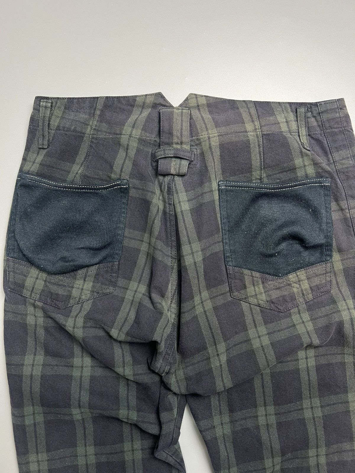 Japanese Brand × PPFM × Vintage Vintage PPFM 2 Tone Flannel Pants Checkered Size US 34 / EU 50 - 10 Thumbnail