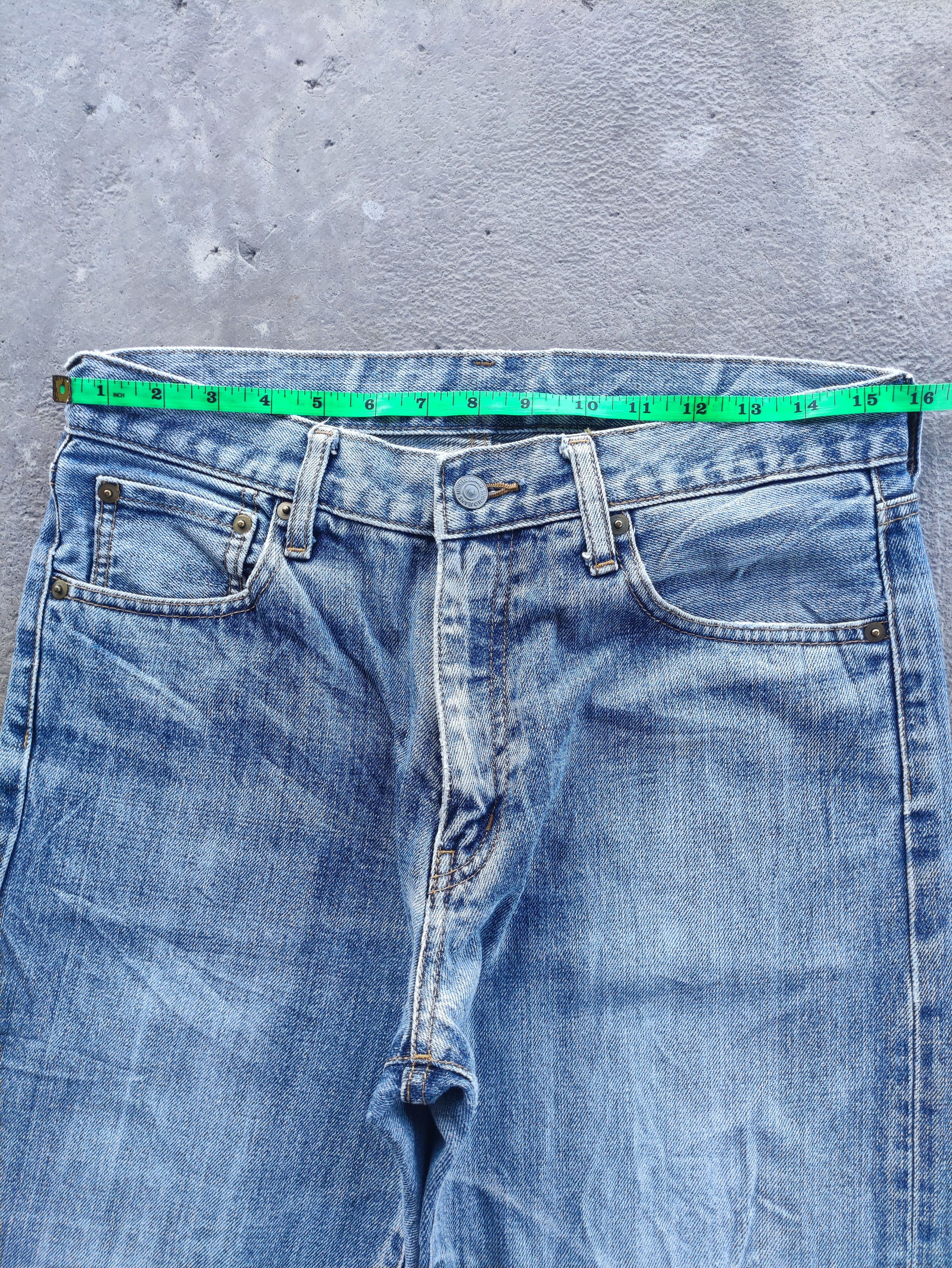 Japanese Brand Vintage Japanese Jean Distress Faded Denim Size US 32 / EU 48 - 6 Thumbnail