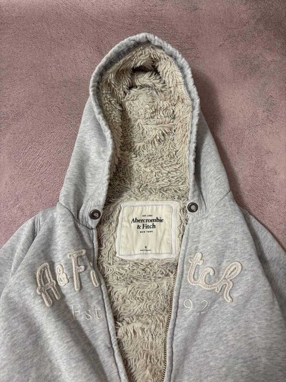 Abercrombie & Fitch Abercrombie y2k Fur LGB style hoodie Size M / US 6-8 / IT 42-44 - 3 Thumbnail