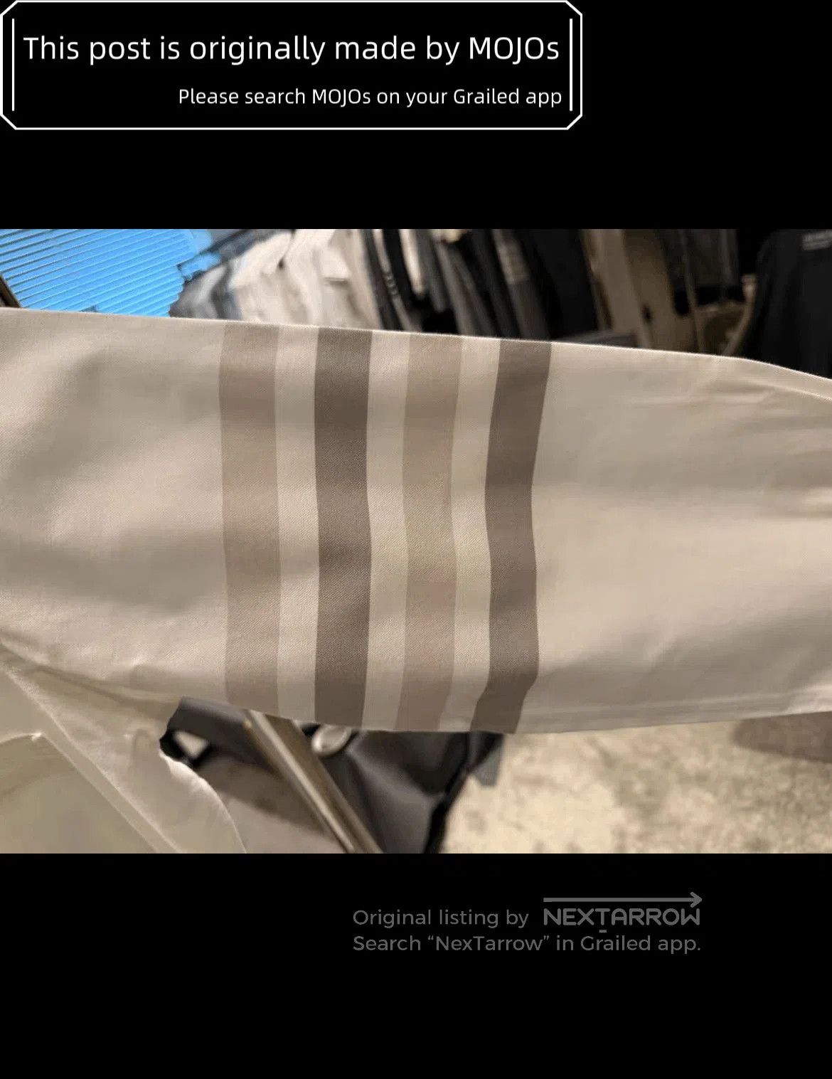 Thom Browne Sz 2 Thom Browne Four Gray Stripe Shirt mojos1903. Size US M / EU 48-50 / 2 - 6 Thumbnail