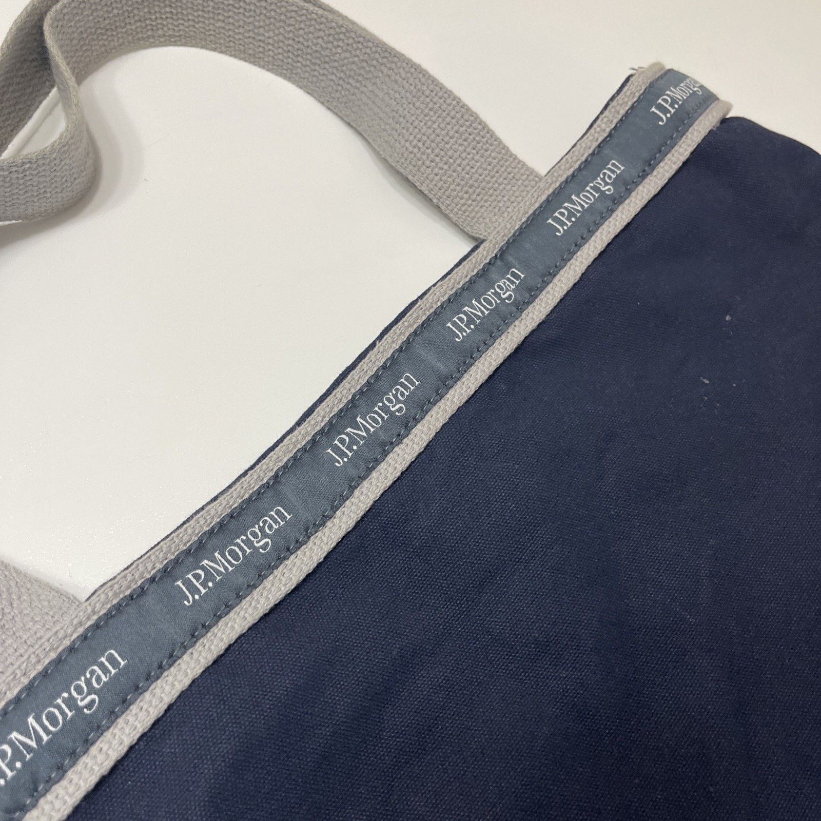 Vintage Morgan Stanley Investment Canvas Tote 17” x 14" Bag Canvas Size ONE SIZE - 3 Thumbnail