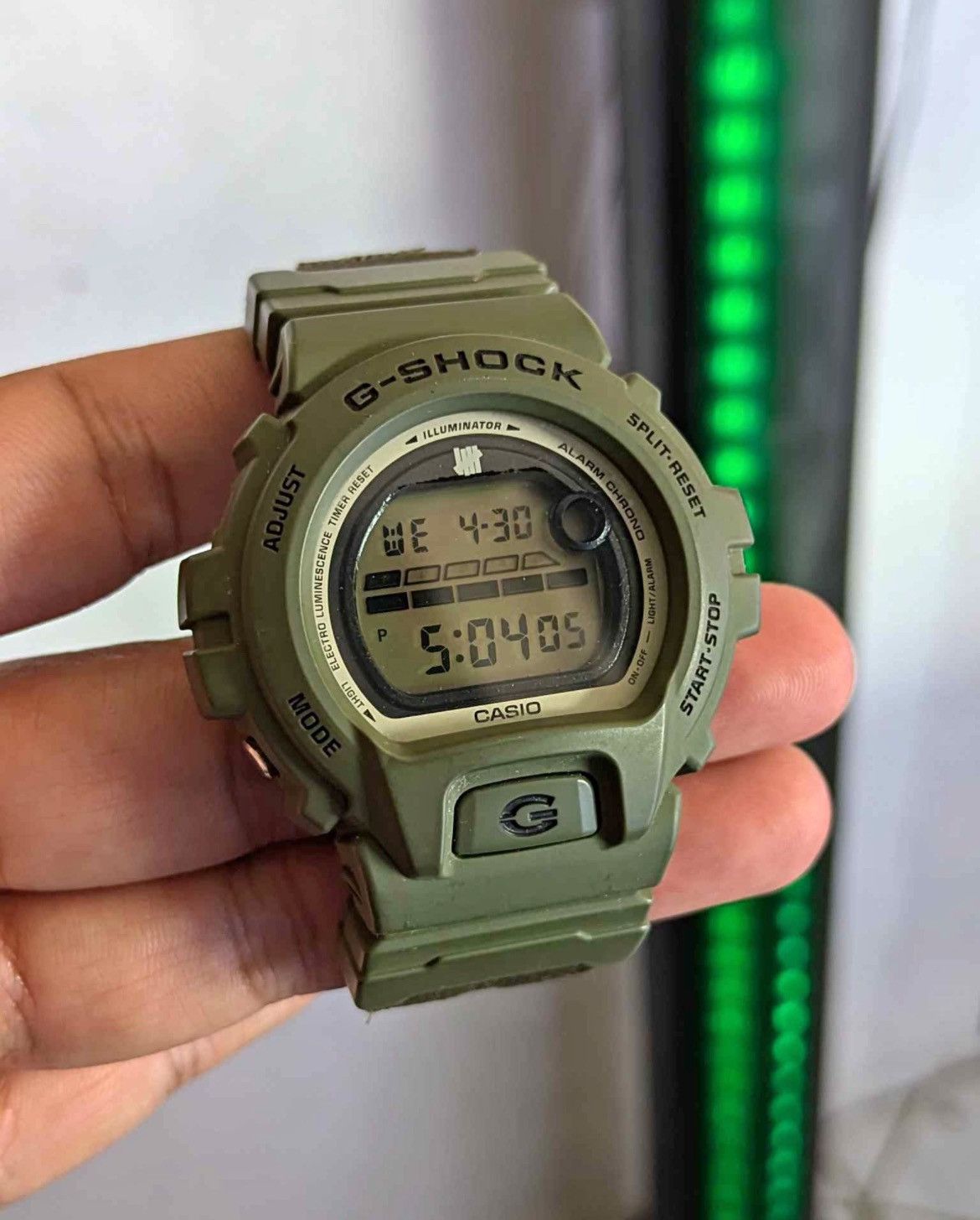 Authentic Custom G-Shock x Undefeated DW002 Watch