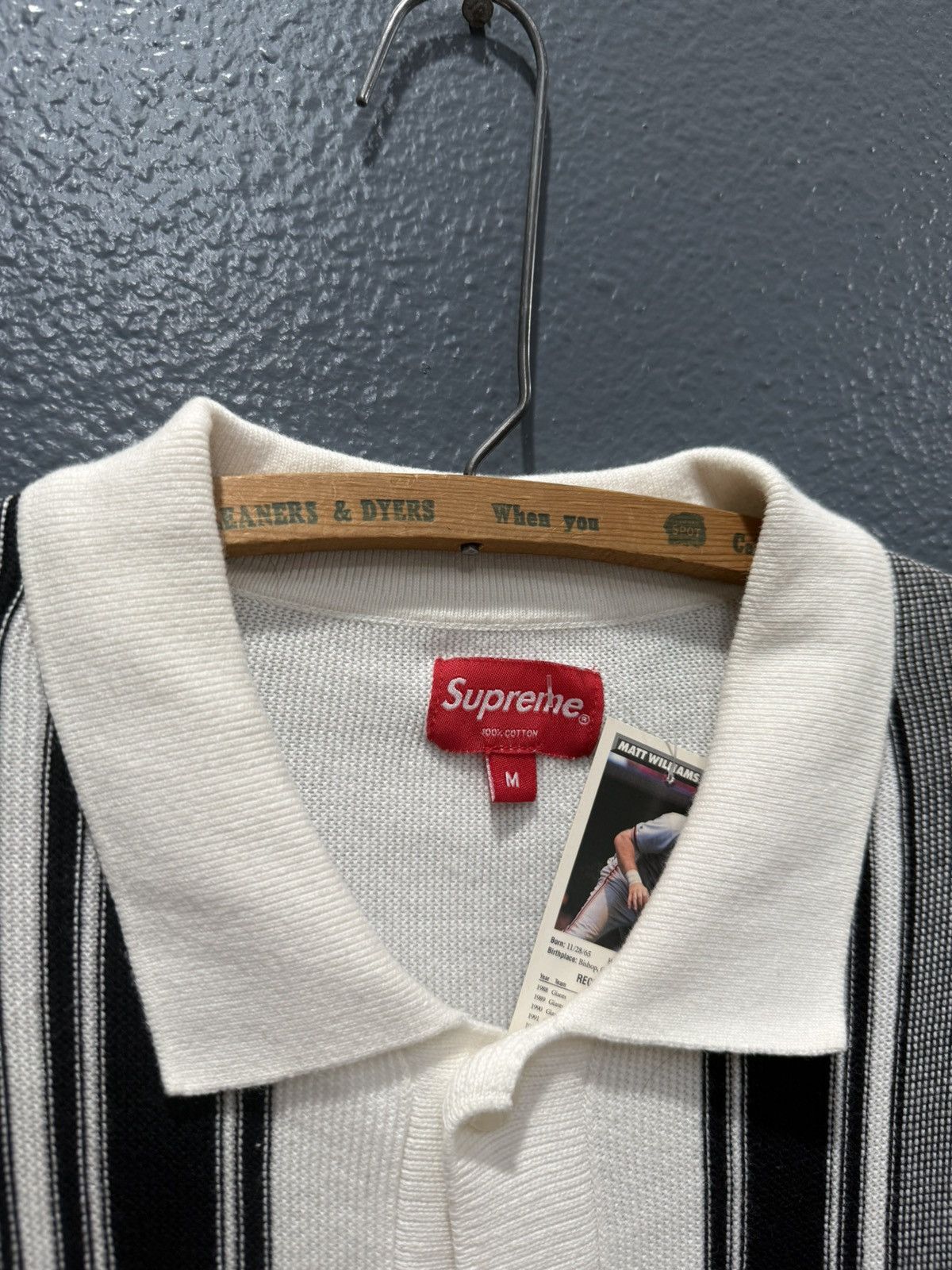 Supreme Supreme White Polo Button Up Premium Shirt Large Size US M / EU 48-50 / 2 - 2 Thumbnail