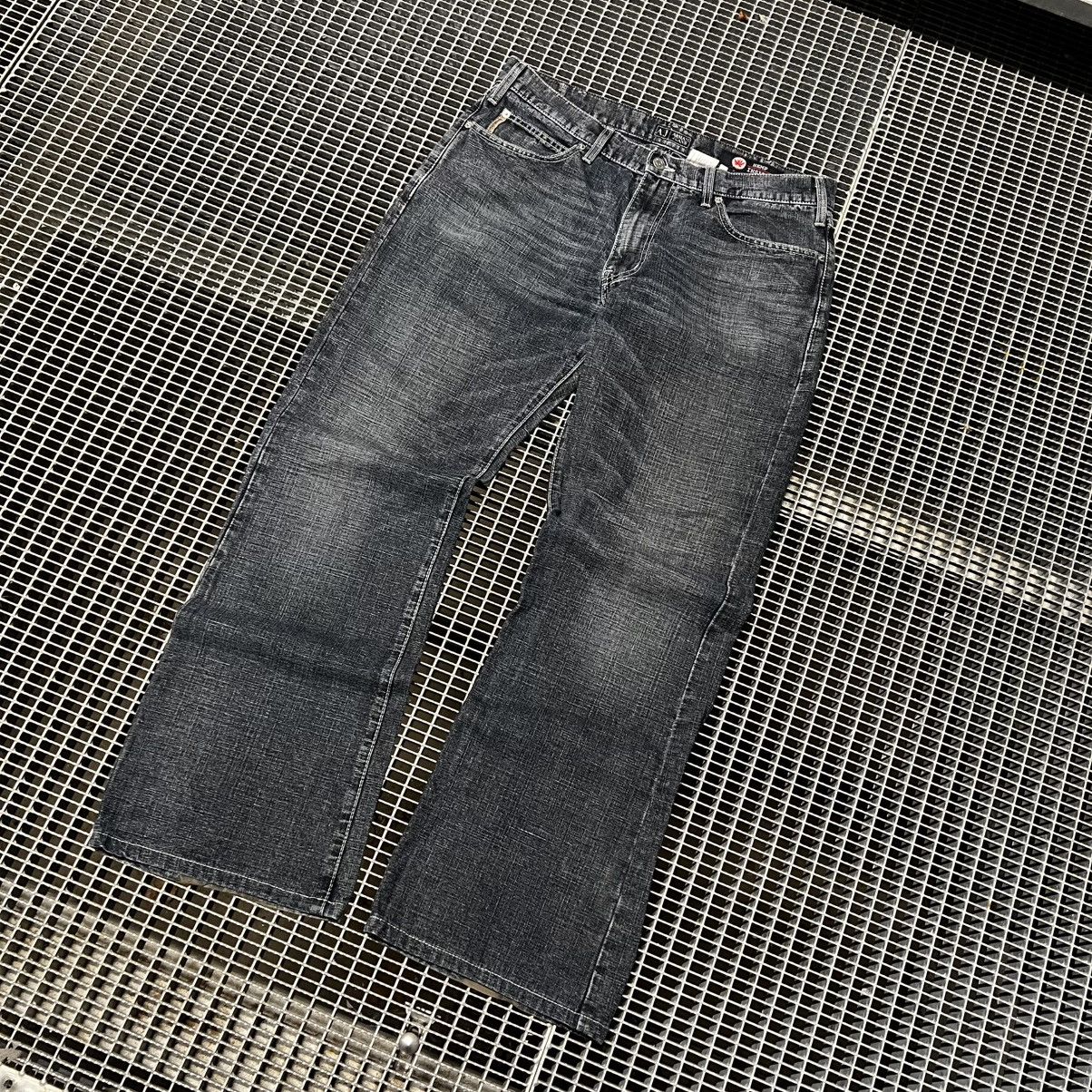 Armani Vintage Denim Jeans Armani Jeans Japan Stayle Big Logo Size US 36 / EU 52 - 7 Thumbnail