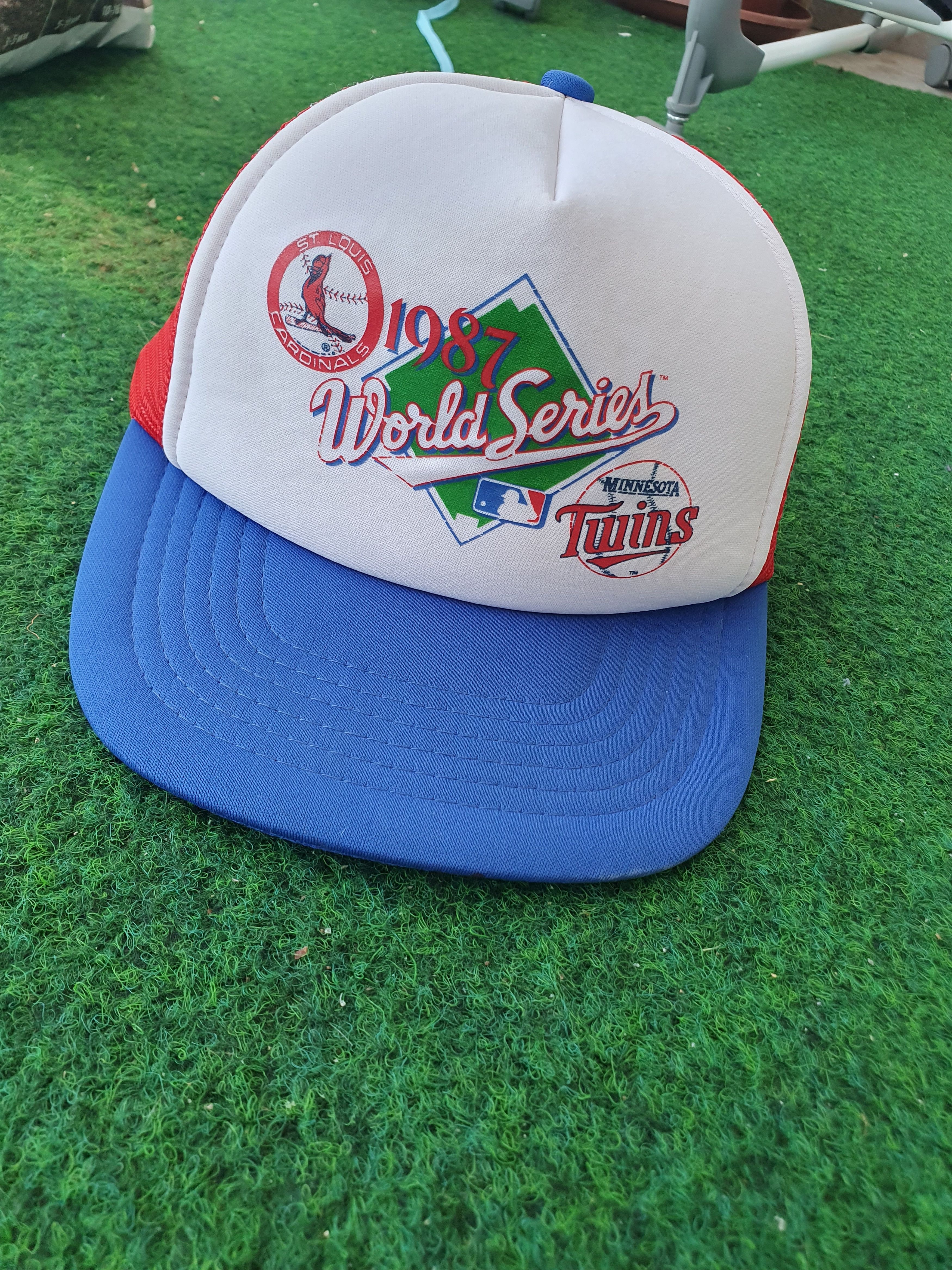 Swagger × Vintage Minnesota Twins V Cardinals Vintage 1987 World Series Hat Size ONE SIZE - 1 Thumbnail
