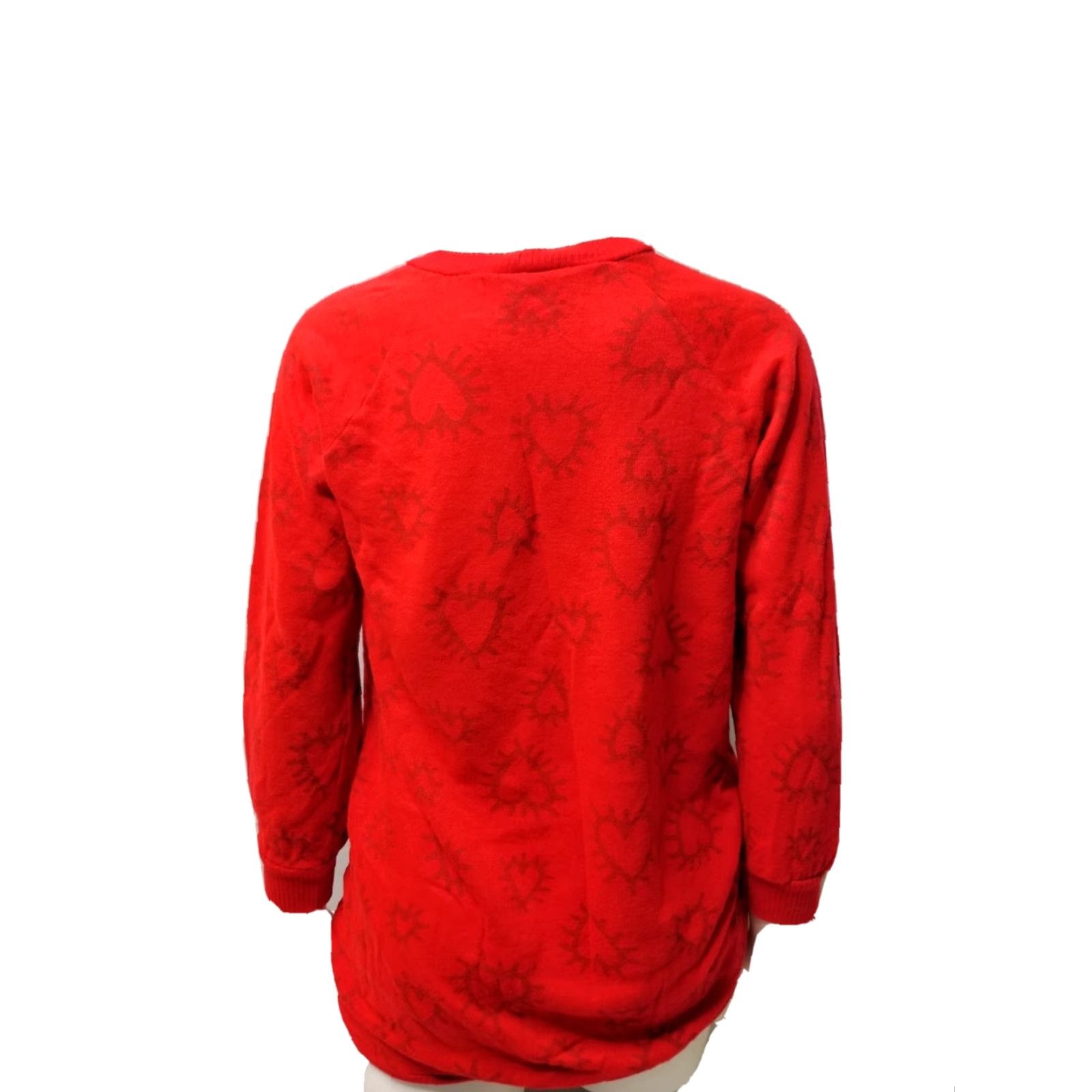 Vintage VINTAGE Keith Haring Shirt L Womens Red 1980s Art All Over Print Crew Neck Cotton (Sportgear) T-Shirt USA Womens Size L / US 10 / IT 46 - 4 Thumbnail