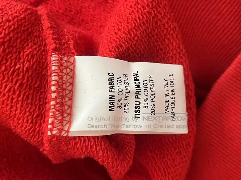 Vetements VETEMENTS Black and Red Antwerp Sweatshirt Size US XS / EU 42 / 0 - 5 Thumbnail