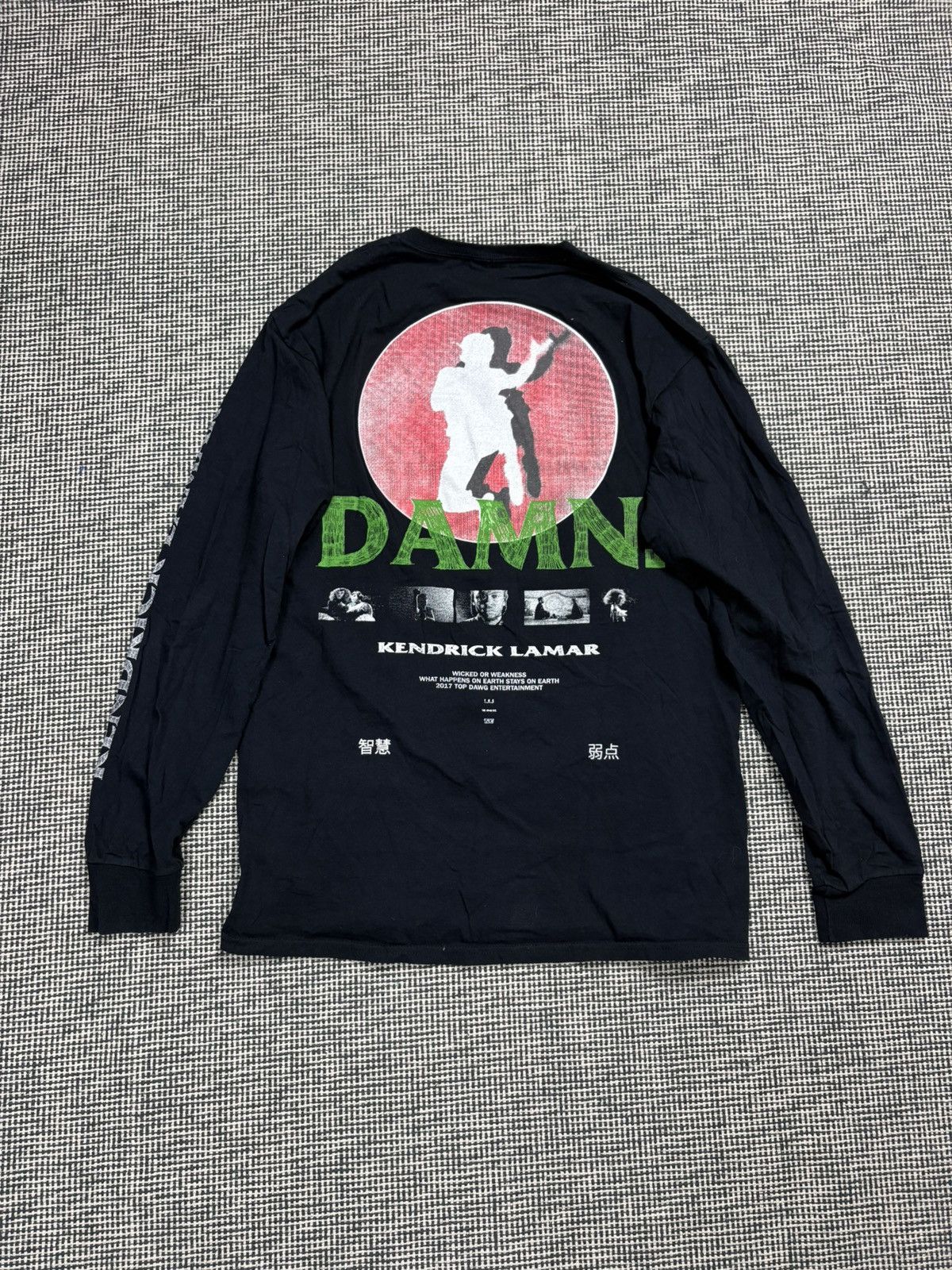 Kendrick Lamar Kendrick Lamar Damn merch long sleeve tee rap Size US M / EU 48-50 / 2 - 2 Thumbnail