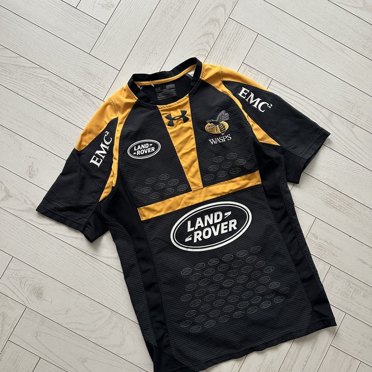 Under Armour London Wasps UK England rugby jersey 15/16 y2k hype rare og Size US M / EU 48-50 / 2 - 4 Thumbnail