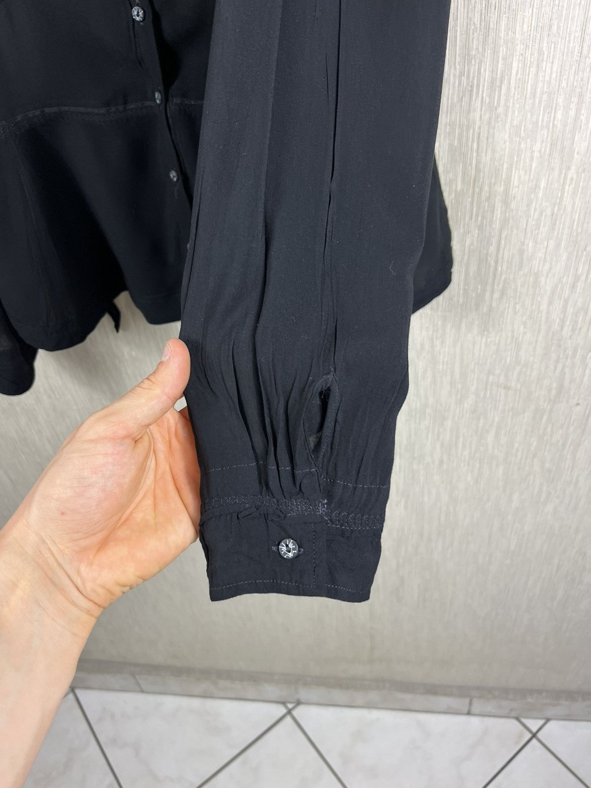 Marithe + Francois Girbaud Le Jean De Marithe+Francois Girbaud geometric y2k shirt Size M / US 6-8 / IT 42-44 - 19 Thumbnail