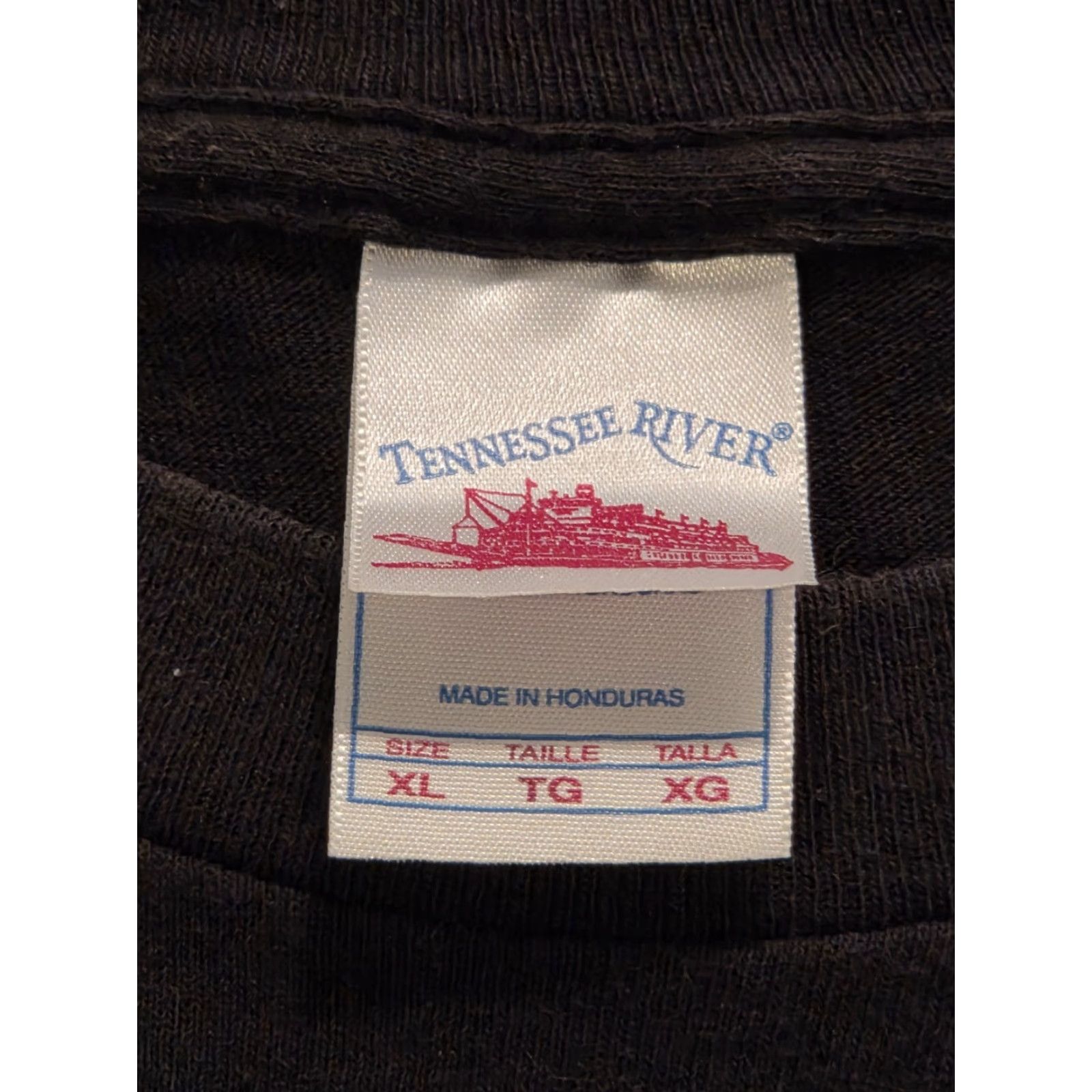 Vintage VINTAGE Tennessee River Skull Pile Stack T Shirt Black Grunge Mens XL Size US XL / EU 56 / 4 - 4 Thumbnail