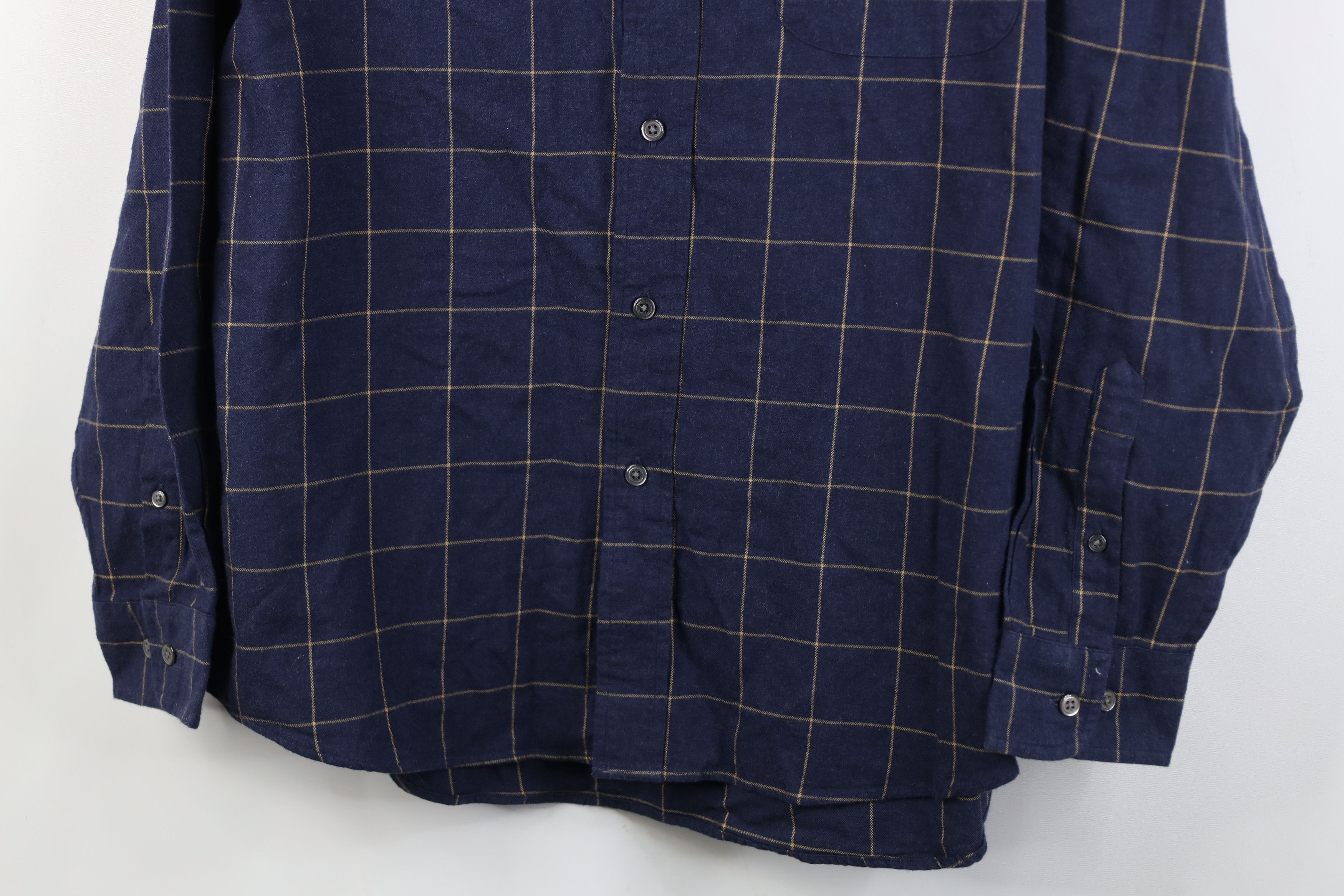 Eddie Bauer Deadstock Vintage 90s Eddie Bauer Collared Button Shirt Blue Size US M / EU 48-50 / 2 - 3 Thumbnail