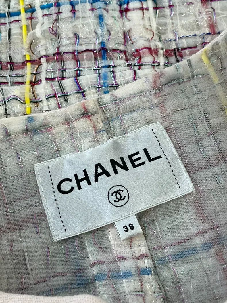 Chanel Chanel Data centre colour braided Velcro jacket Size XS / US 0-2 / IT 36-38 - 6 Thumbnail