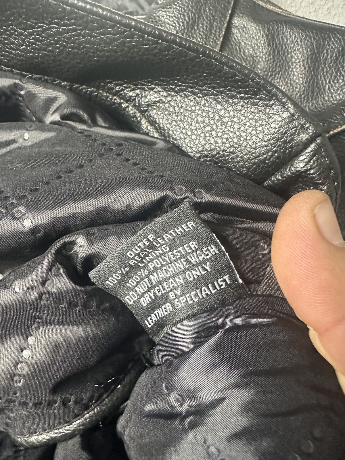 Smart Range London × Vintage Black Leather Biker Motorcycle Smart Ranger Jacket Size US M / EU 48-50 / 2 - 11 Thumbnail