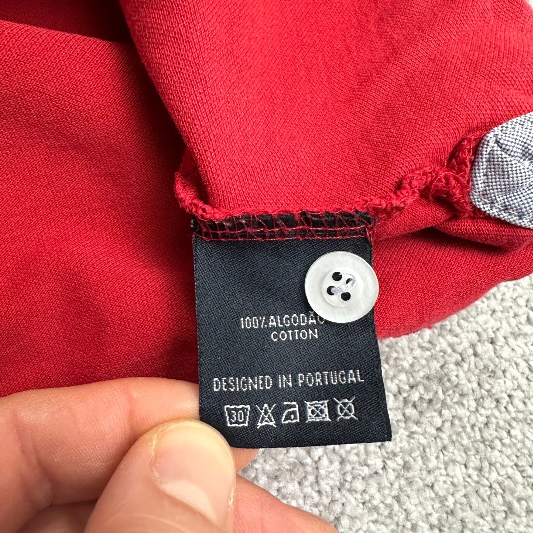 Vintage VINTAGE? No, it's Not Vintage. Diego Martin Polo Shirt Womens XL Red Short Sleeve 1005 Cotton Pocket Casual Top Size XL / US 12-14 / IT 48-50 - 6 Thumbnail