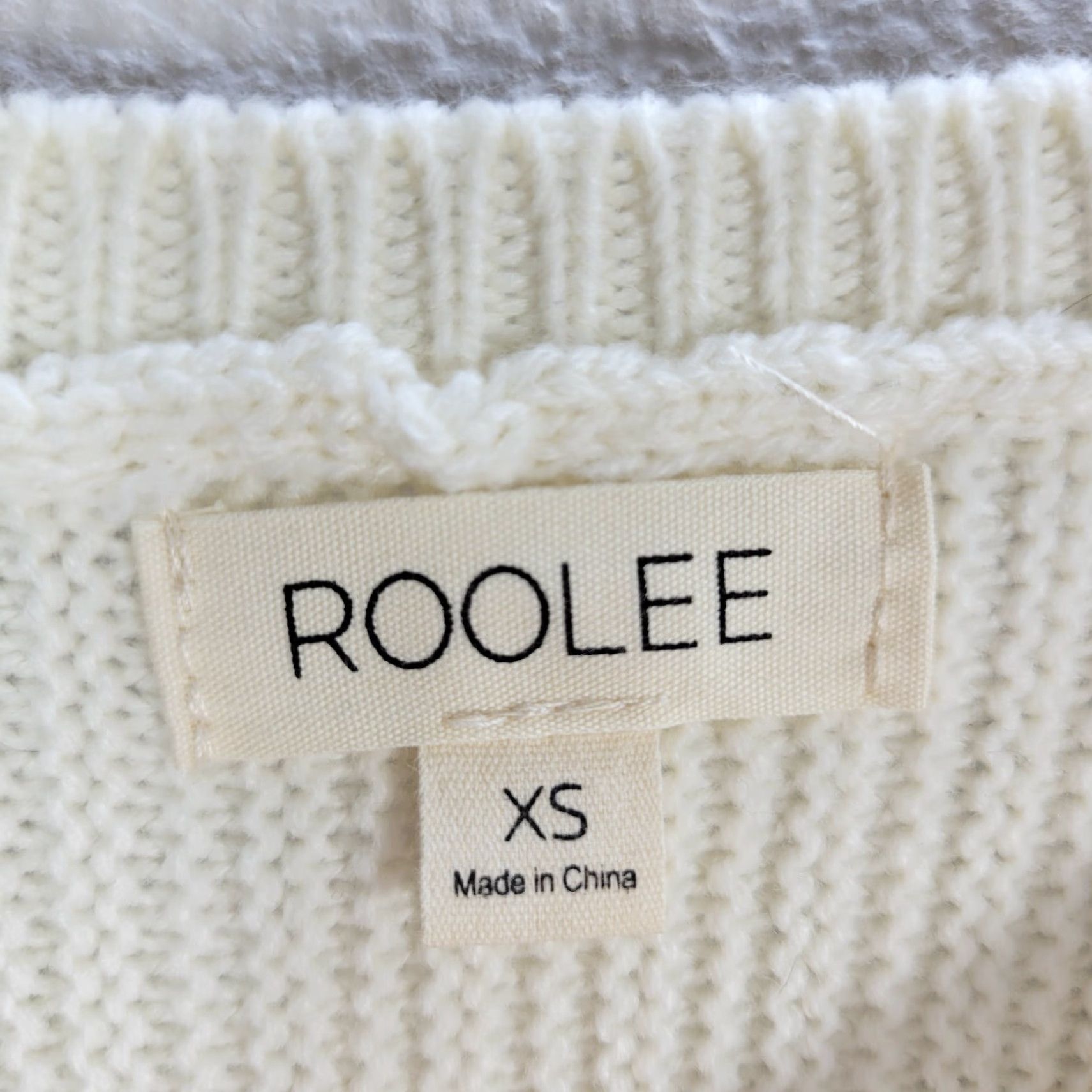 Rainbow ROOLEE Multicolor Rainbow Stripe Crew Neck Knit Sweater Pullover XS Womens Retro Size XS / US 0-2 / IT 36-38 - 3 Thumbnail