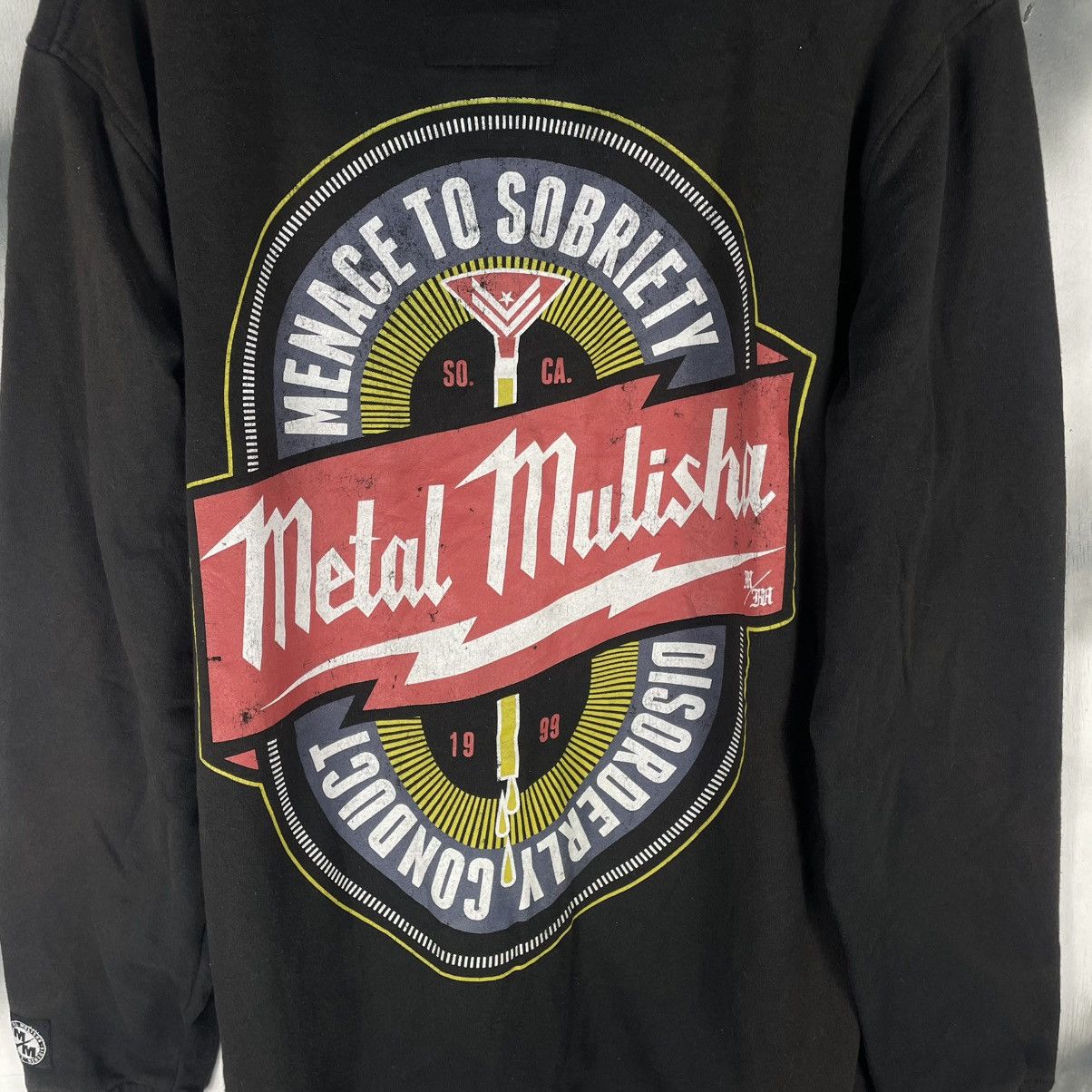 Metal Mulisha Metal Mulisha Big Logo sun Faded Hooded Size US L / EU 52-54 / 3 - 4 Thumbnail