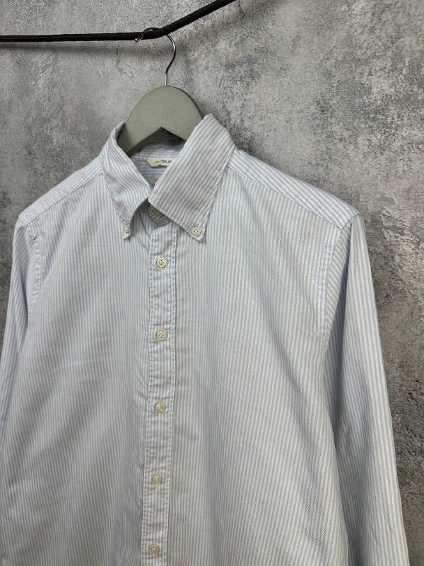 Suitsupply SuitSupply Striped Oxford Stretch Shirt Albini 1876 Fabrics Size US M / EU 48-50 / 2 - 5 Thumbnail