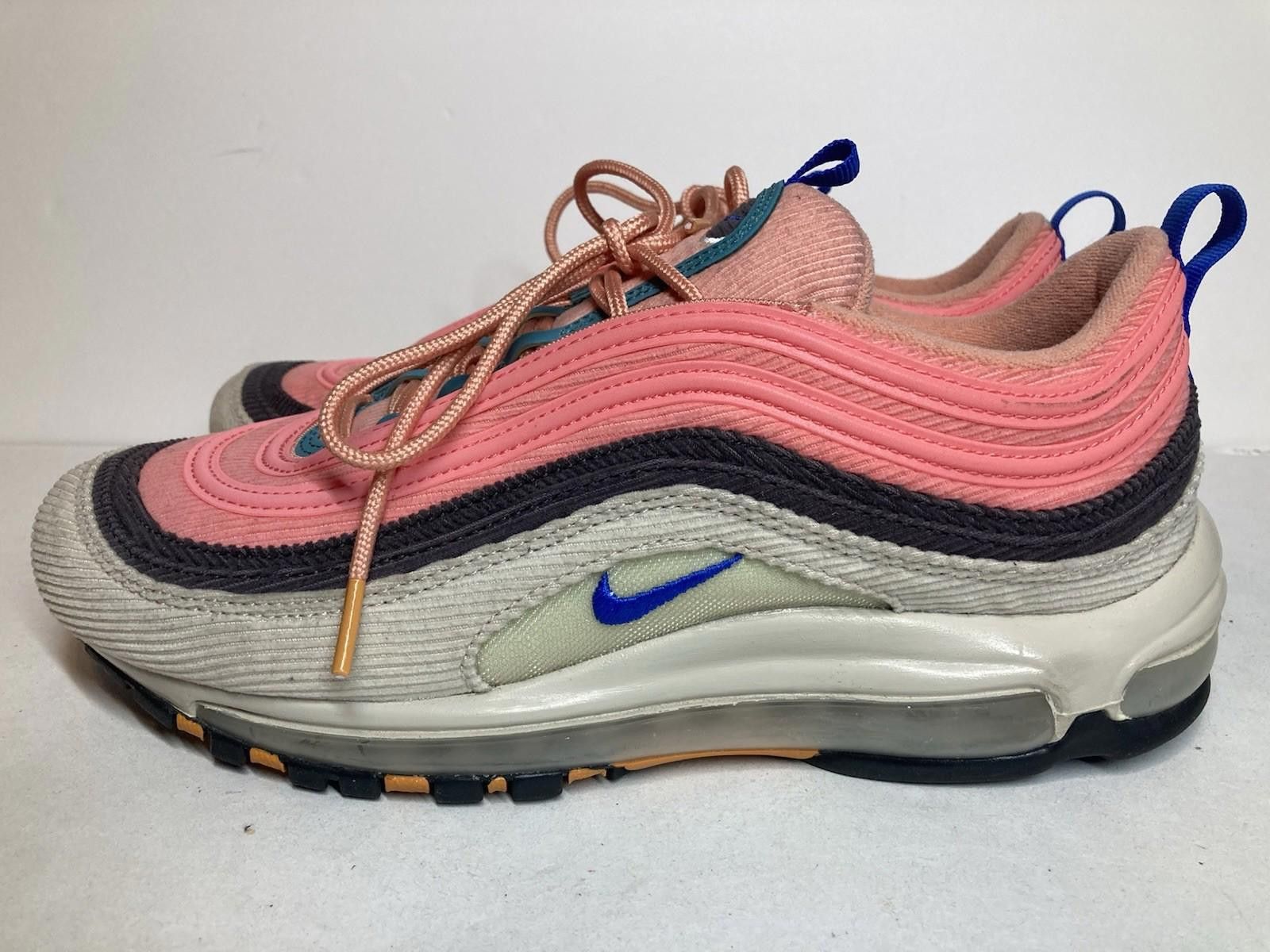 Nike Men’s Size 10 Nike Air Max 97 Corduroy Pack Pink 2019 Size US 10 / EU 43 - 2 Thumbnail