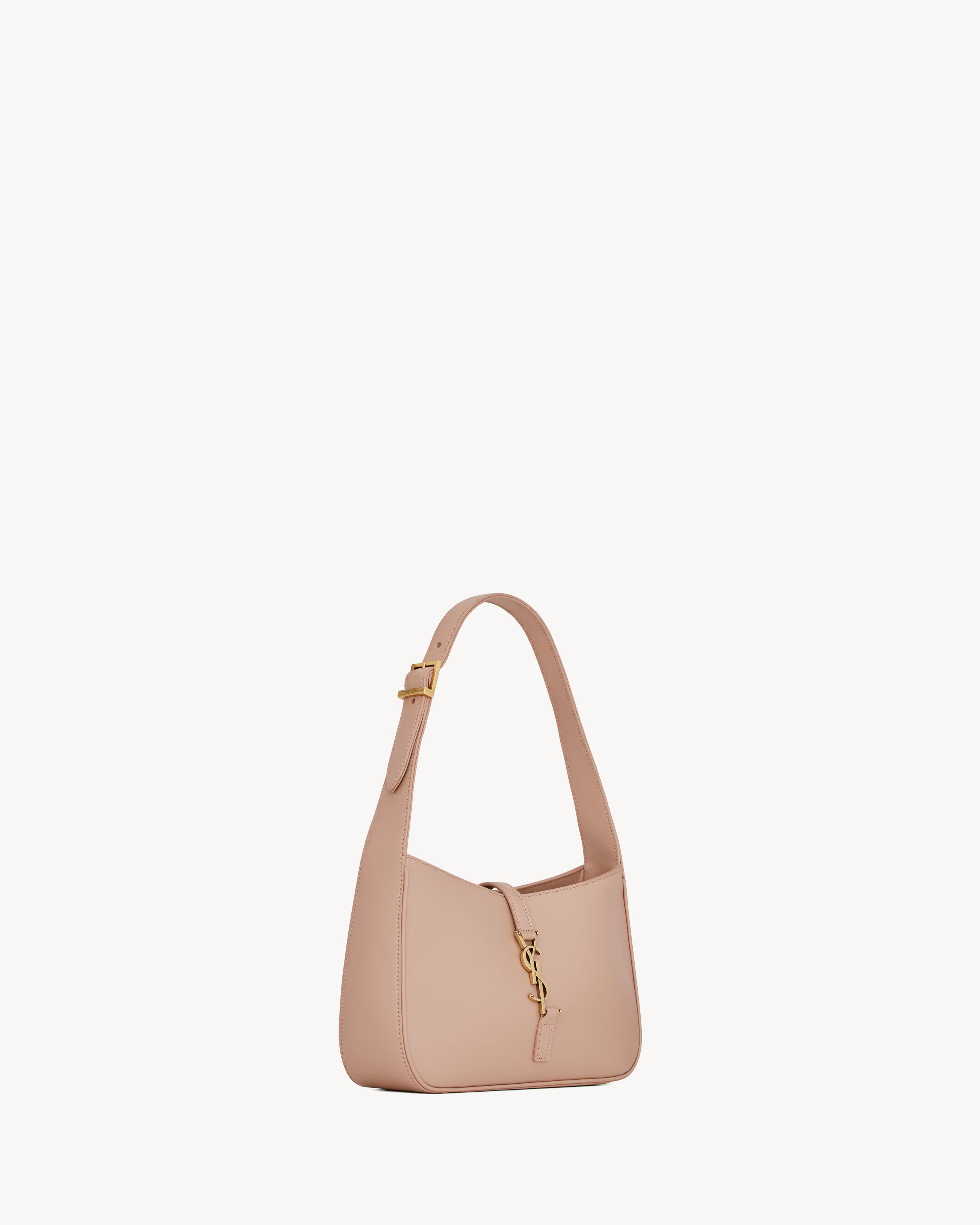 Saint Laurent Paris o1s1wg110924 Size: OS / LE 5 À 7 Leather Hobo Bag in Camel Size ONE SIZE - 4 Thumbnail