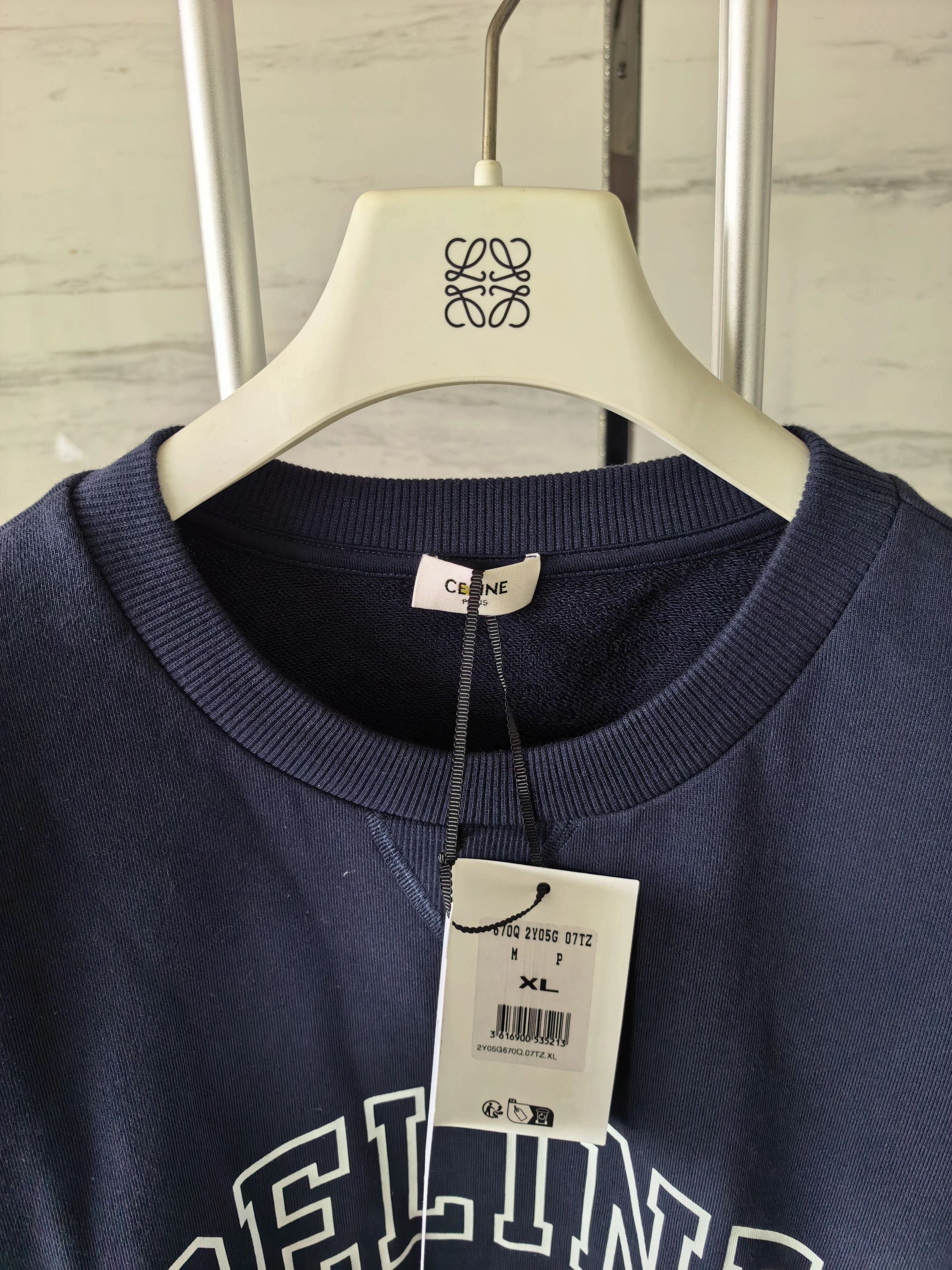 Celine Celine ss24 sweatshirt jacket new with tags Size US XL / EU 56 / 4 - 6 Thumbnail