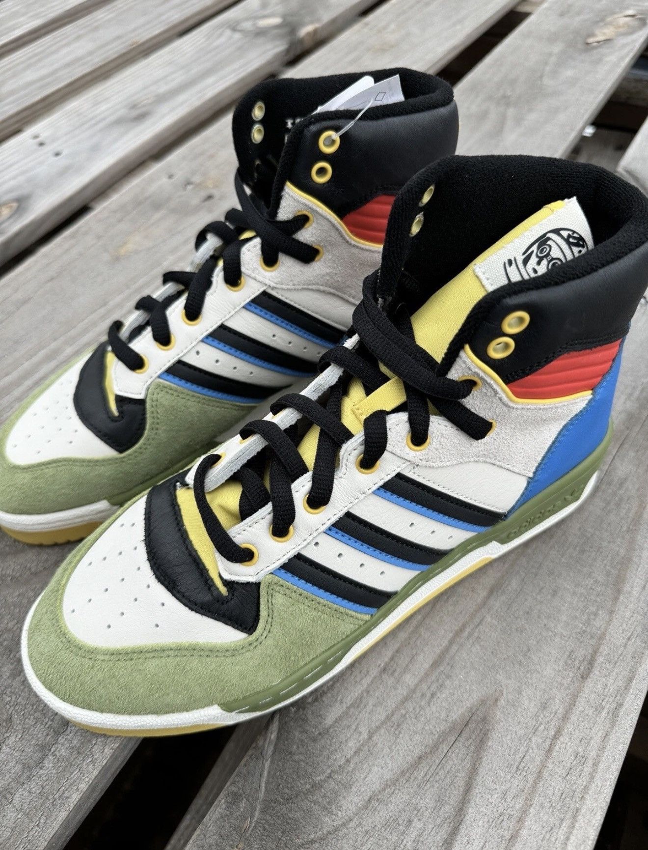 adidas Rivalry Hi SIGNED BY HEBRU BRANTLEY