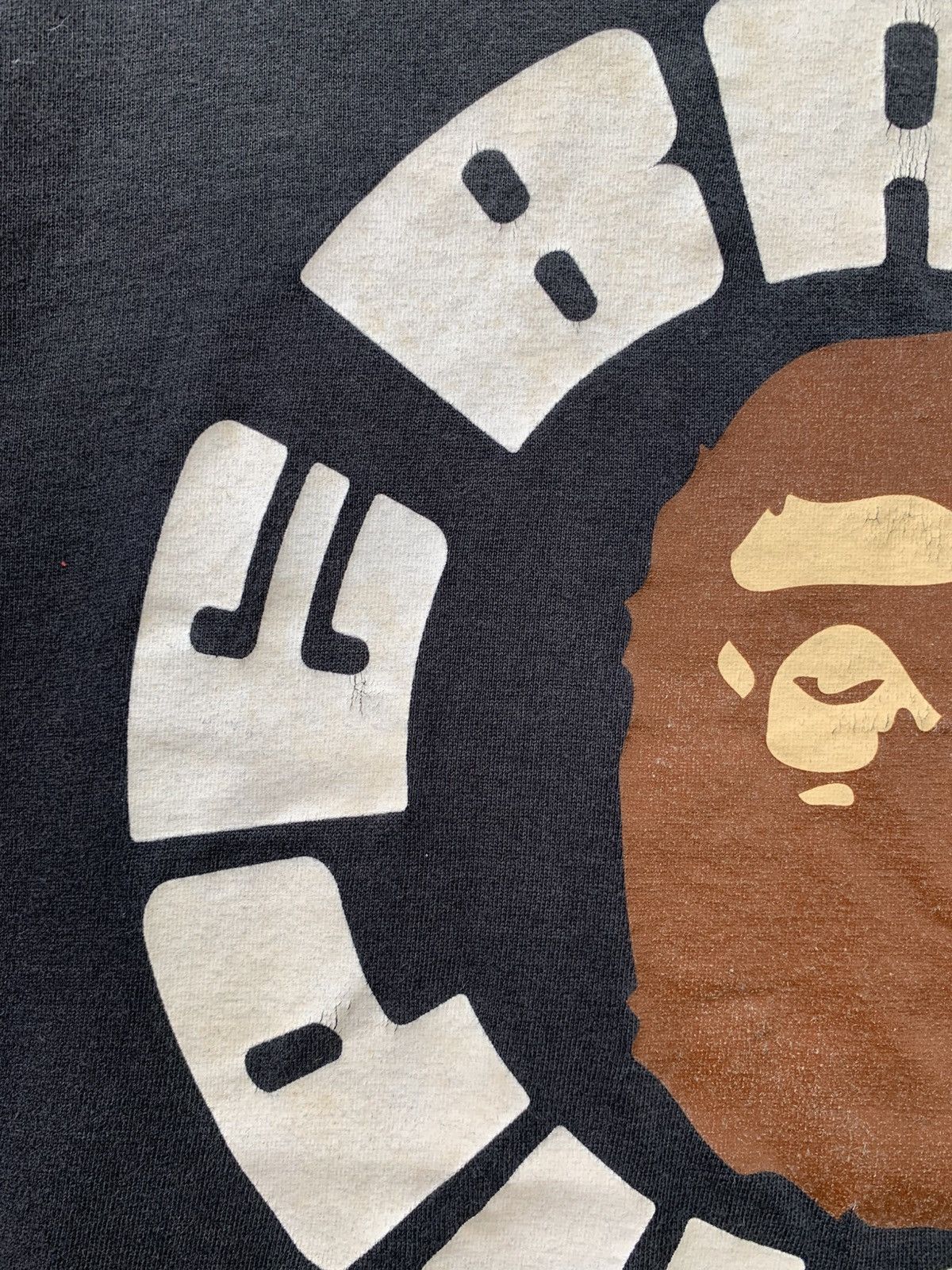 Bape Distressed Sun Faded Bathing Ape T Shirt Size US L / EU 52-54 / 3 - 14 Thumbnail