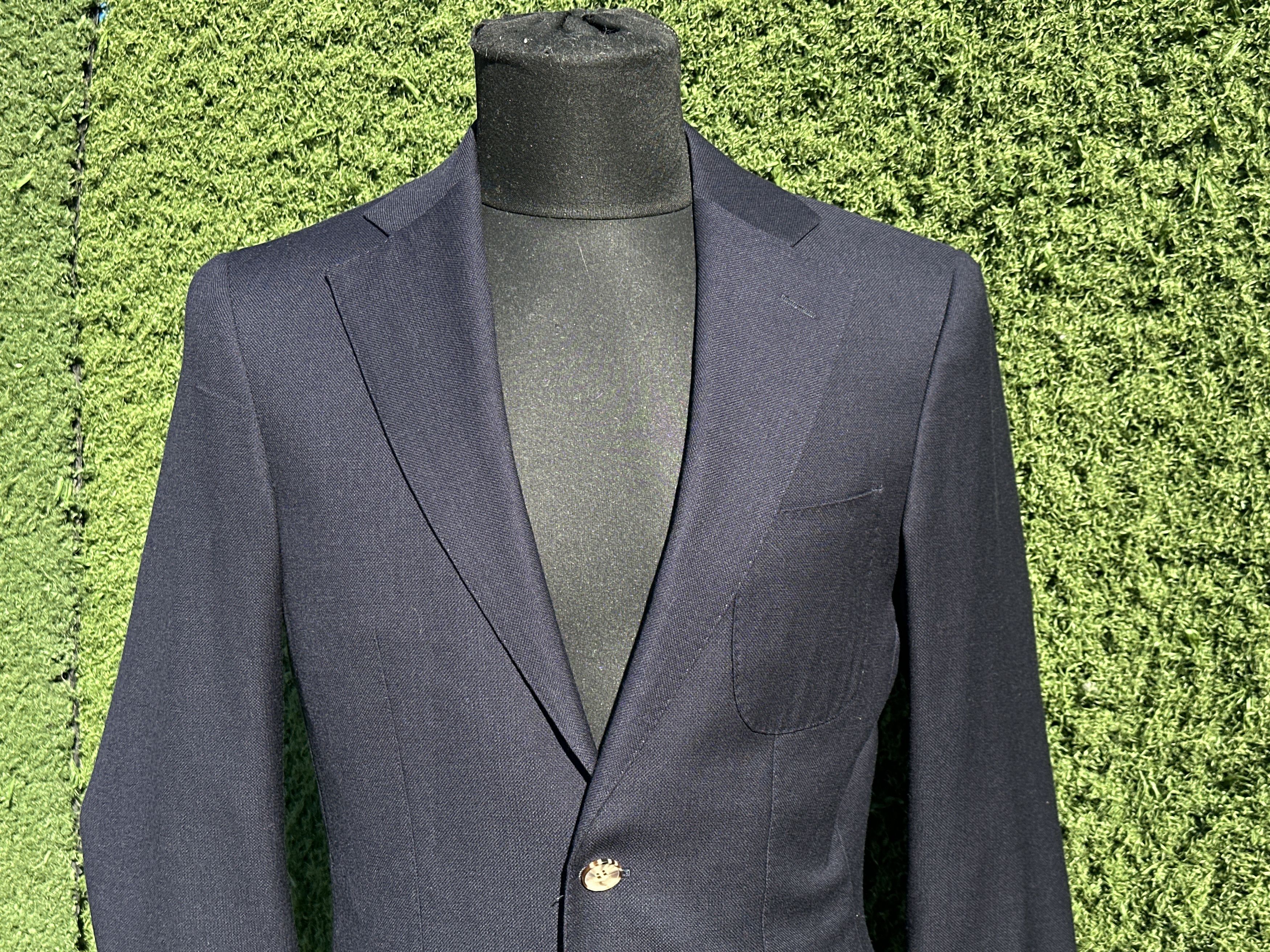 Suitsupply Suitsupply Havana Super 130s Wool Patch Blazer 46 Slim Size 46S - 10 Thumbnail