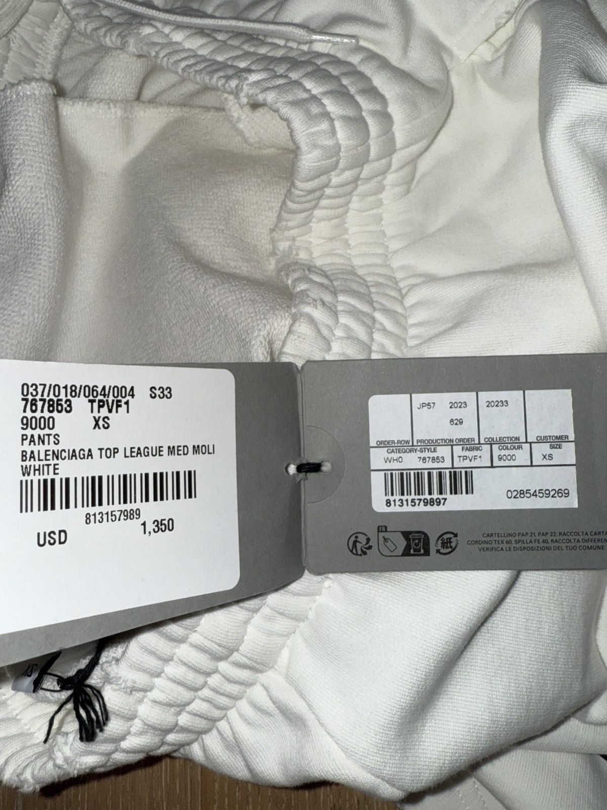 Balenciaga BALENCIAGA TOO LEAGUE SWEATPANFS Size US 30 / EU 46 - 7 Thumbnail