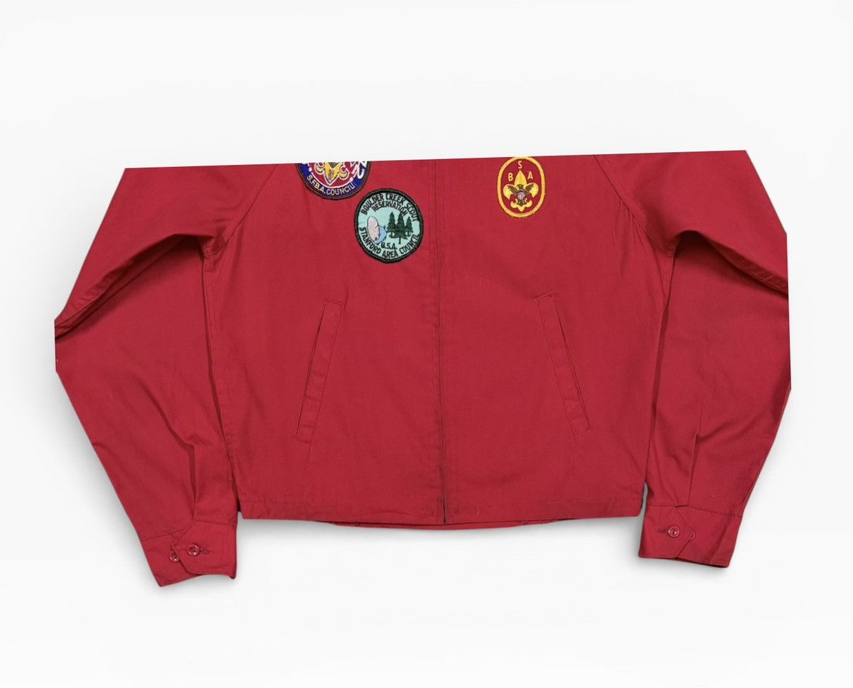 Vintage Vtg💥60’s Boys Scouts of America Patched Cotton Zipper Jacket Size US S / EU 44-46 / 1 - 5 Thumbnail