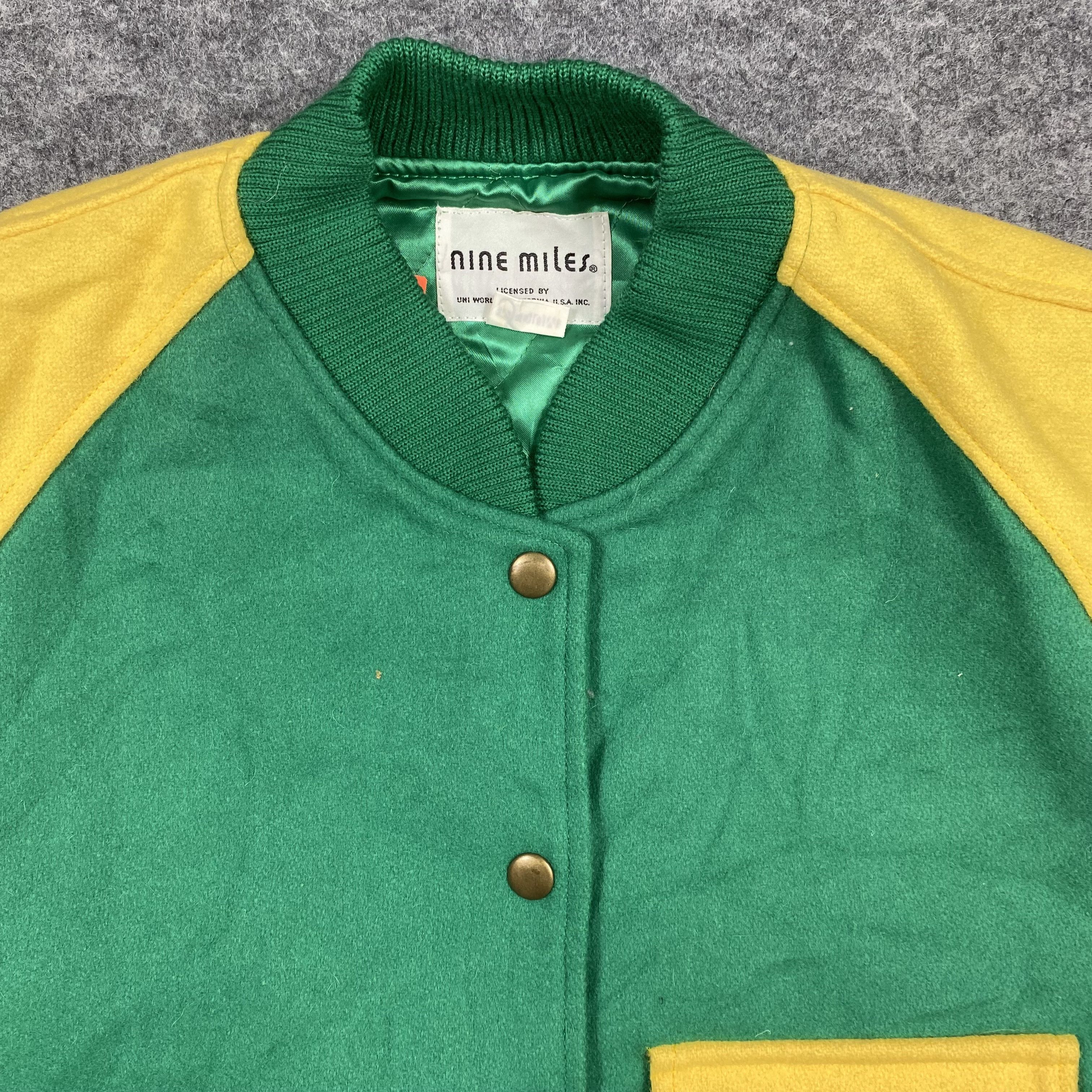 Japanese Brand VINTAGE 90s NINE MILES "FRISCO 9" Varsity Jacket-535 Size US M / EU 48-50 / 2 - 7 Thumbnail