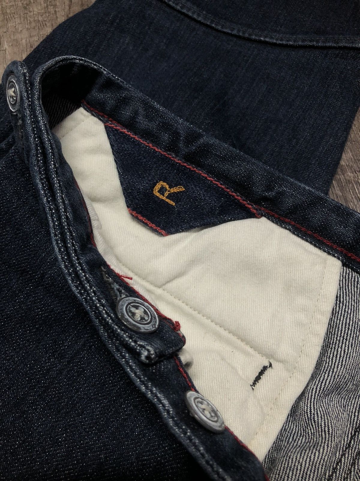 45rpm × Japanese Brand × Kapital Vintage 45rpm Denim Pants Rare Design Size 28" / US 6 / IT 42 - 15 Thumbnail