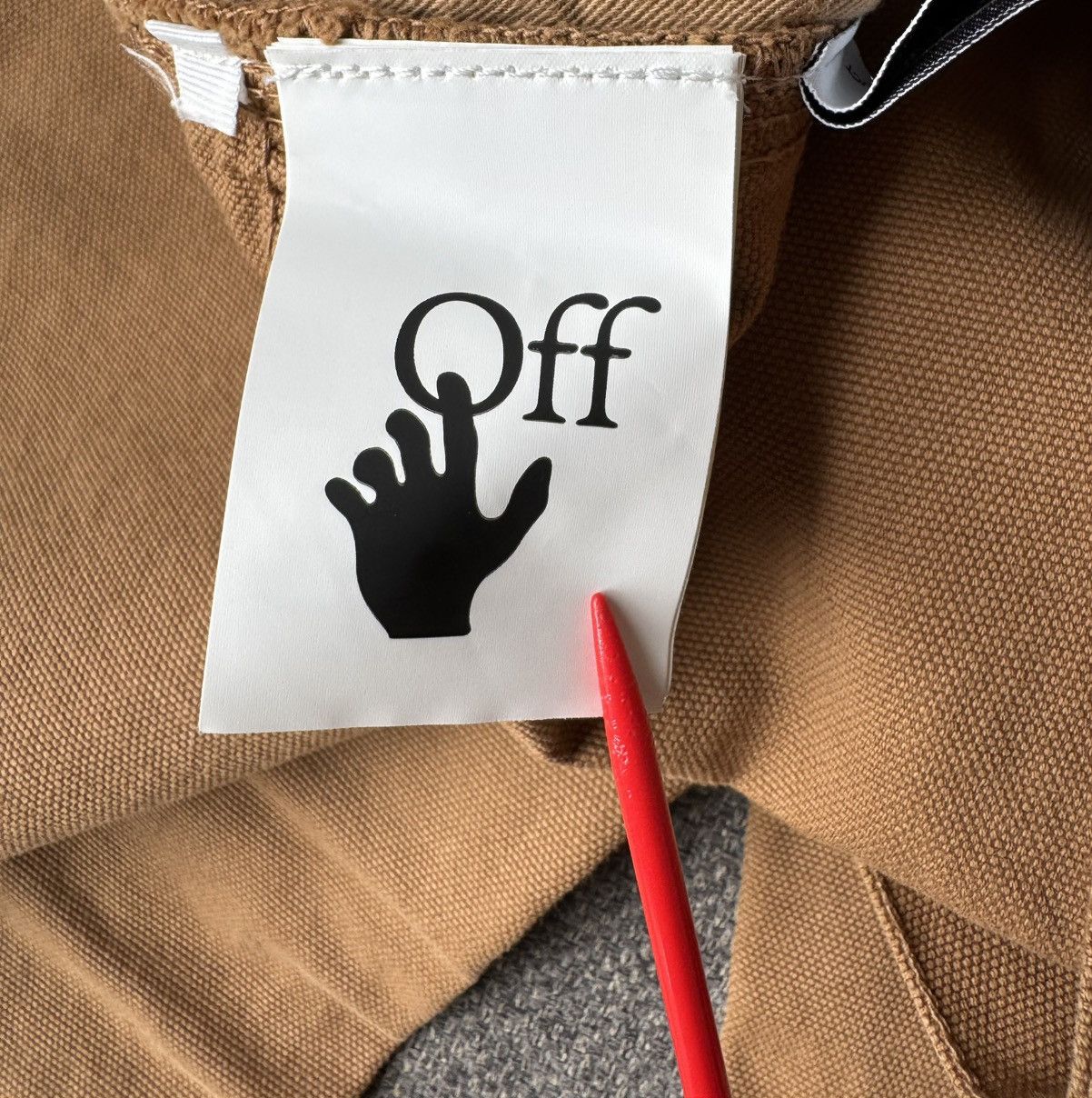 Off-White OFF-WHITE Work Pants Size US 30 / EU 46 - 8 Thumbnail