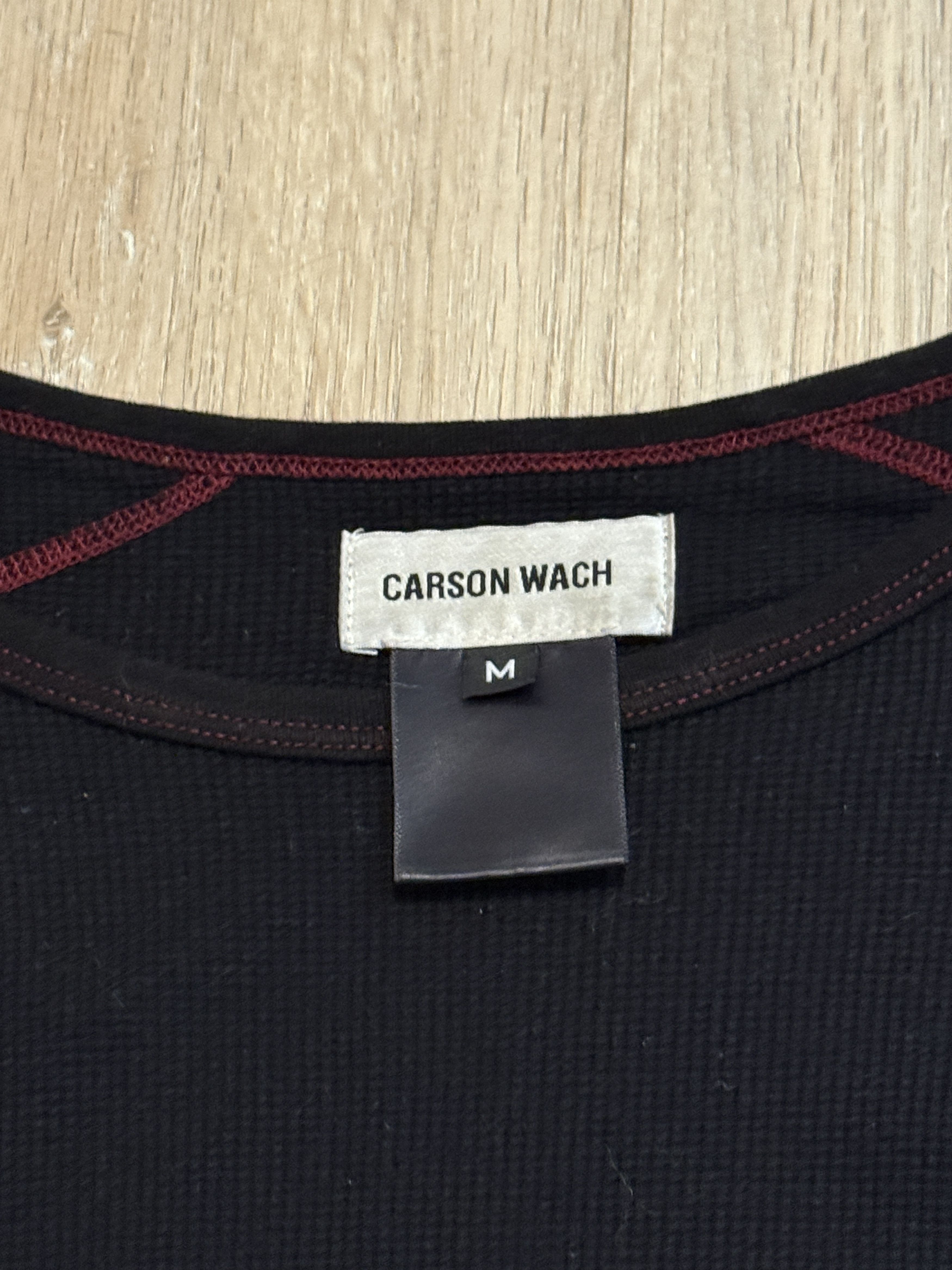 CARSON WACH Black Long Sleeve T-shirt Size US M / EU 48-50 / 2 - 2 Thumbnail