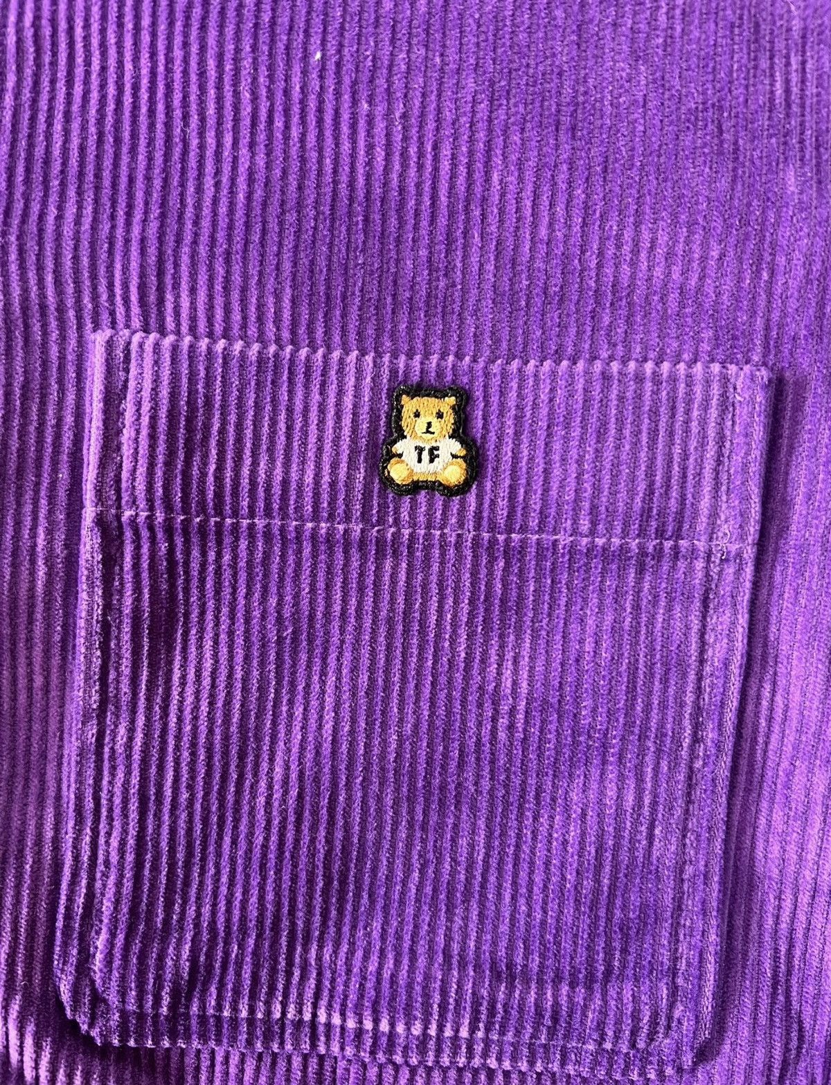 Teddy Fresh Teddy Fresh Corduroy Button-Up Hooded Shirt Jacket Size US XXL / EU 58 / 5 - 4 Thumbnail
