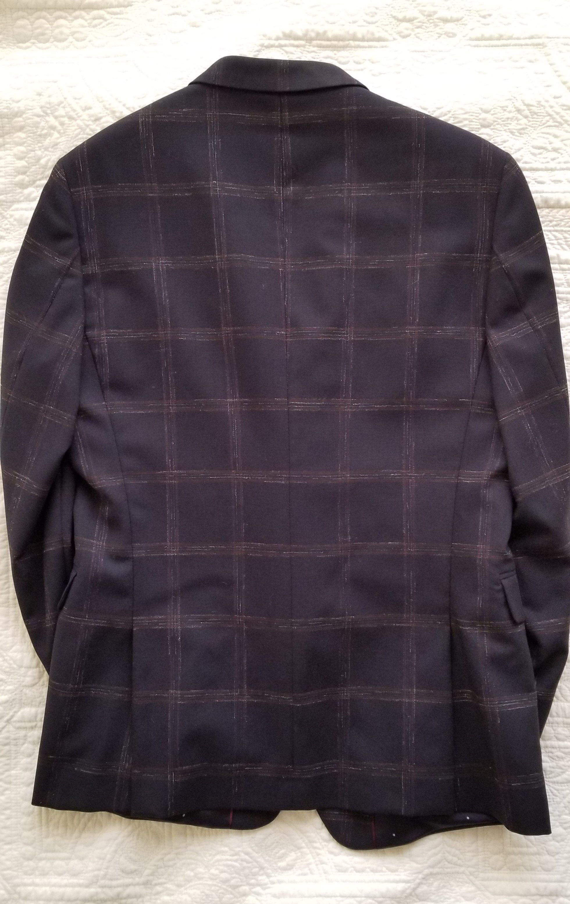 Paul Smith Paul Smith London navy check blazer Size 42R - 3 Thumbnail