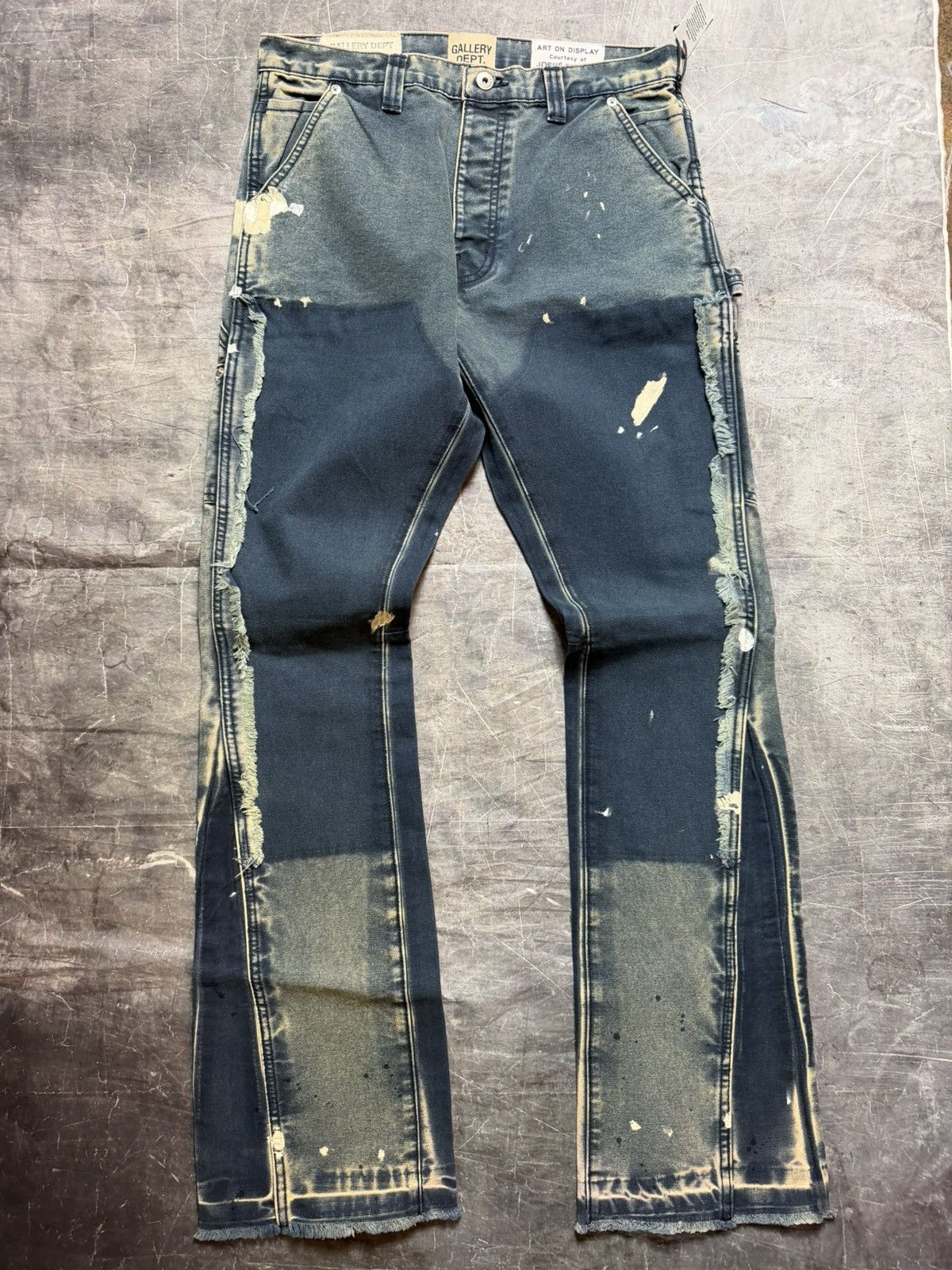 Gallery Dept. Gallery Dept. LA Flare Carpenter Pants in Navy Size US 32 / EU 48 - 1 Thumbnail