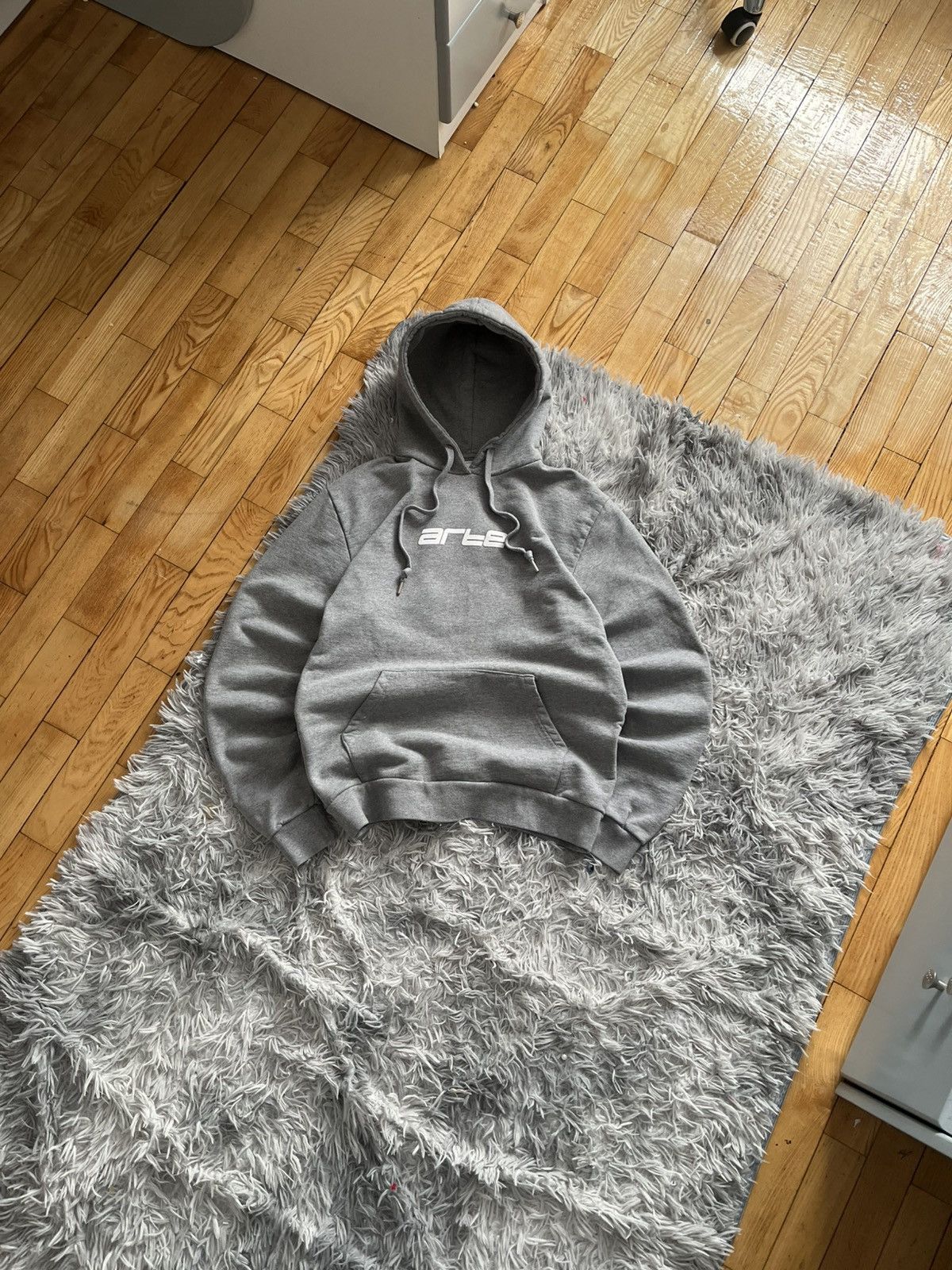 Arte Antwerp Arte Antwerp Heavyweight Logo Hoodie Grey Size M Size US M / EU 48-50 / 2 - 1 Thumbnail