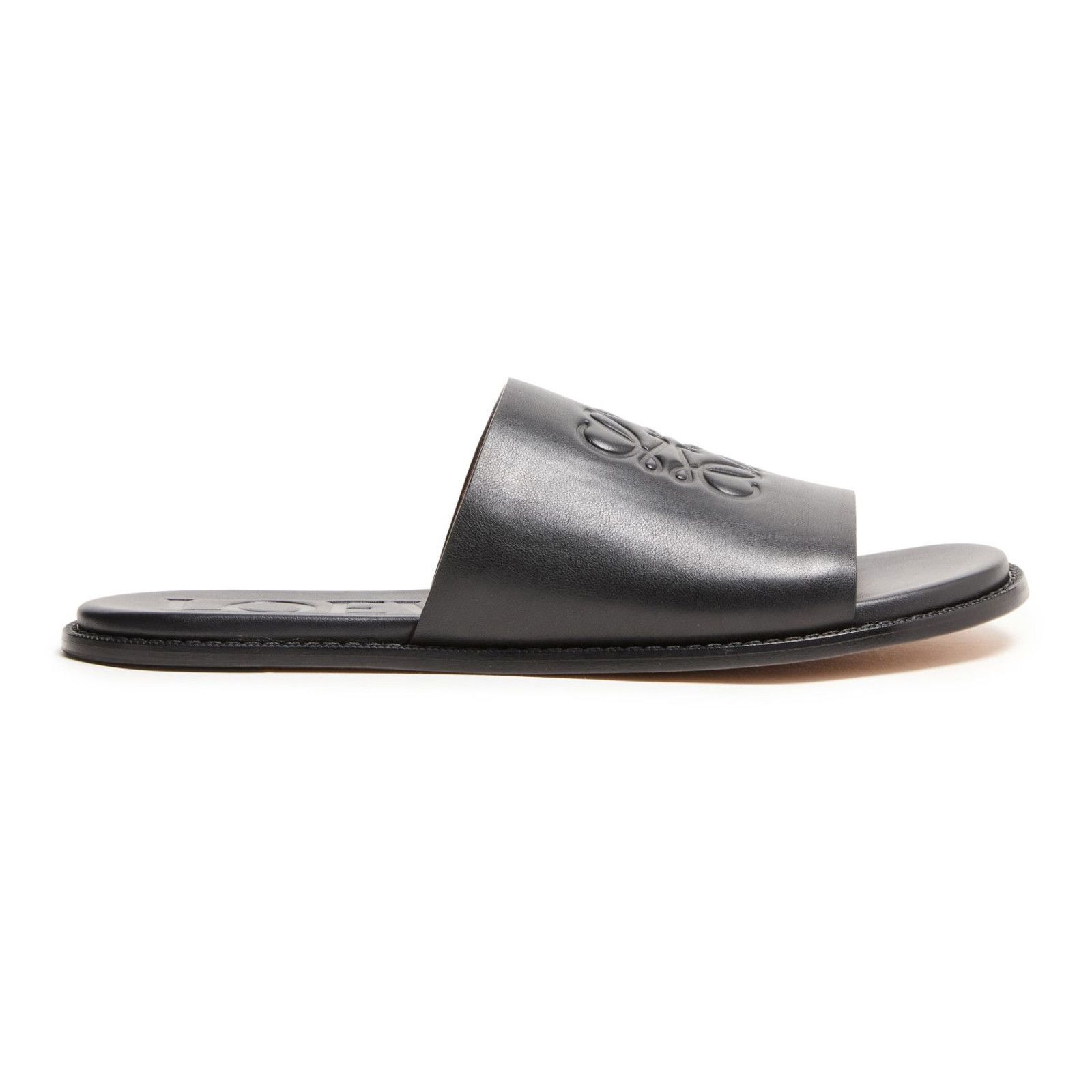 Loewe LOEWE Flex Anagram Black Slide Sandals New & Authentic (Men' Size US 11 / EU 44 - 1 Thumbnail