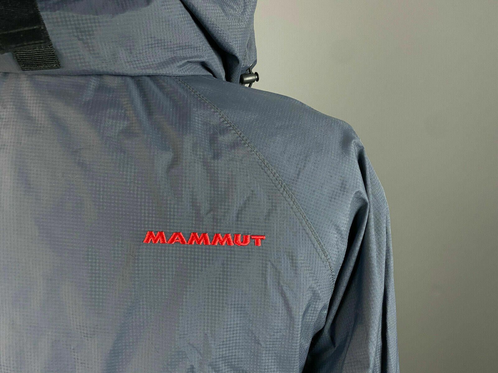 Mammut Mammut Dry Tech Grey Full Zip High Neck Hooded Jacket Size M / US 6-8 / IT 42-44 - 8 Thumbnail