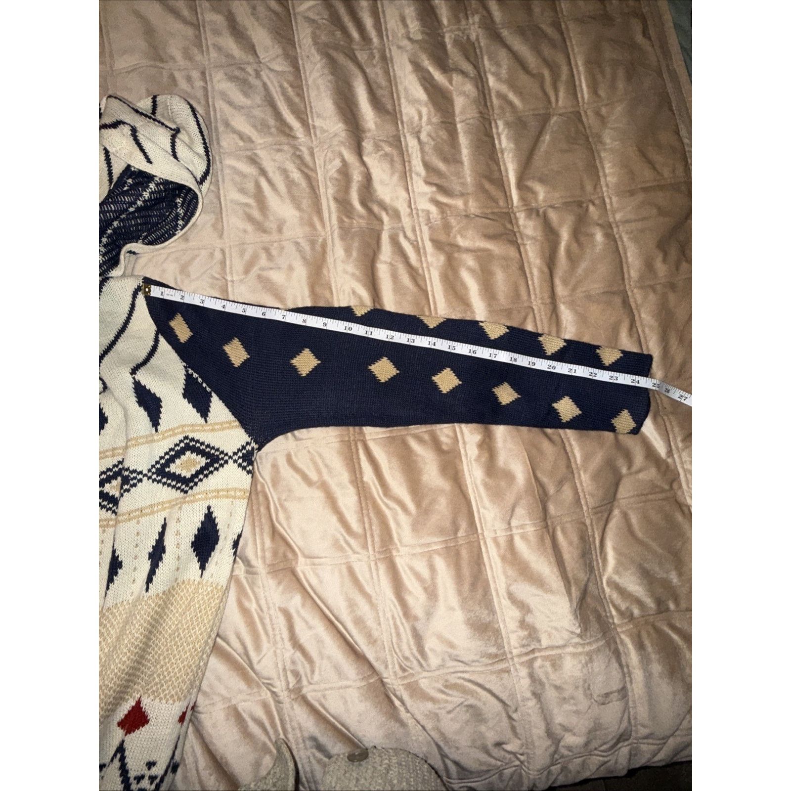 Other Love Marks Women's Aztec Southwest Tribal Cardigan Duster M Size M / US 6-8 / IT 42-44 - 10 Thumbnail