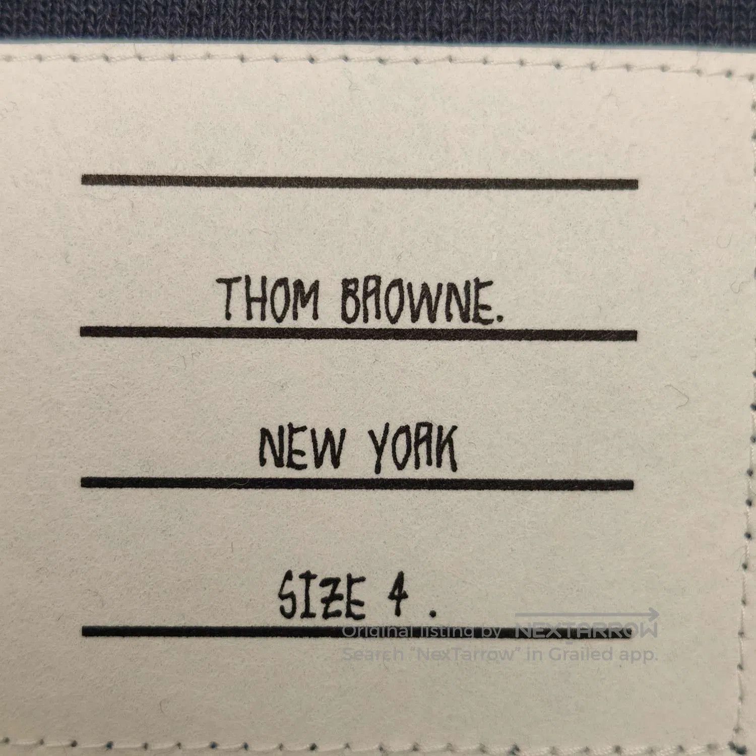Thom Browne Thom Browne S Cotton Striped Sweatpants. Size US 40 / EU 56 - 7 Thumbnail