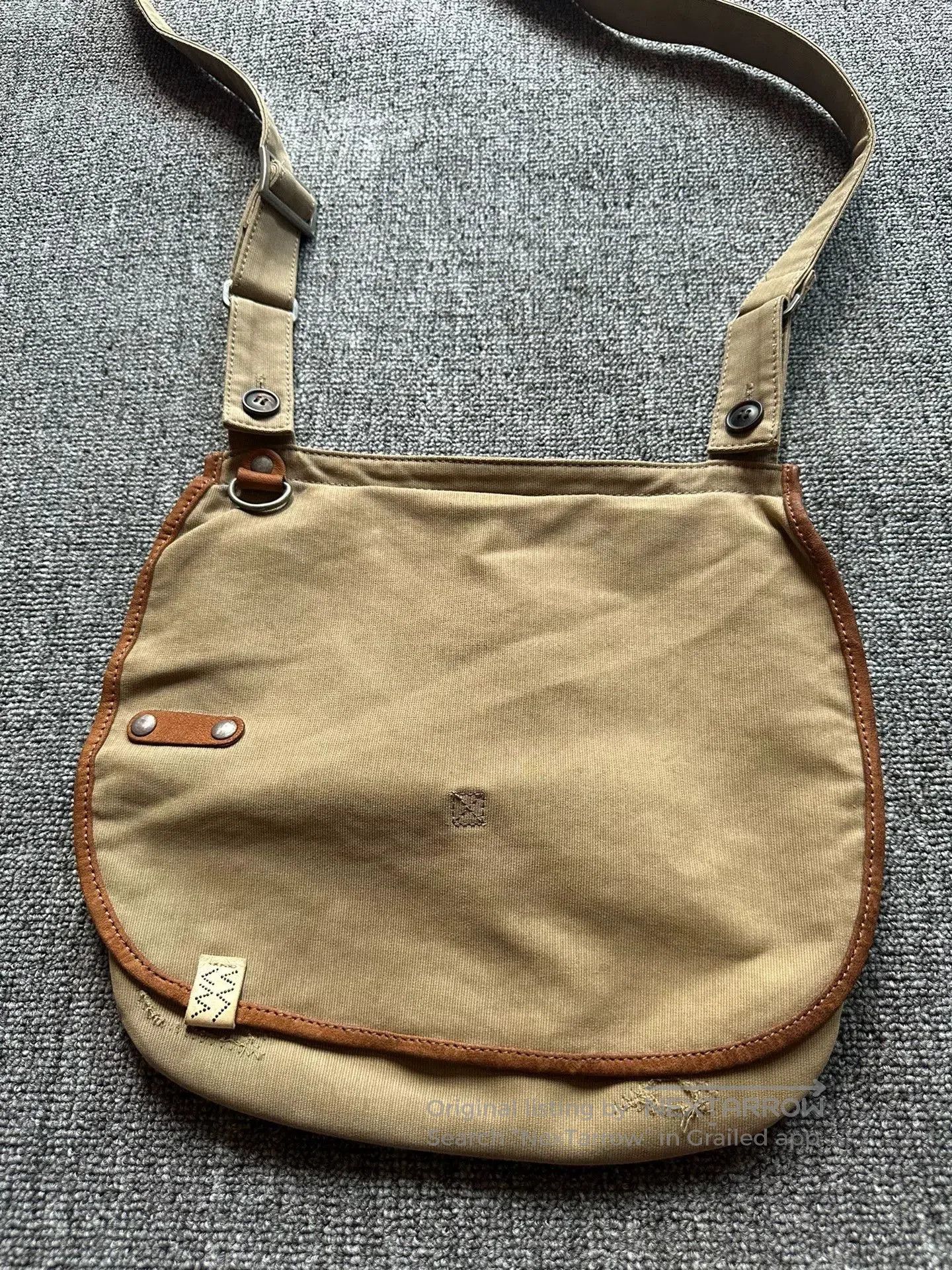 Visvim visvim g.cords shoulder bag in beige. Size ONE SIZE - 2 Thumbnail