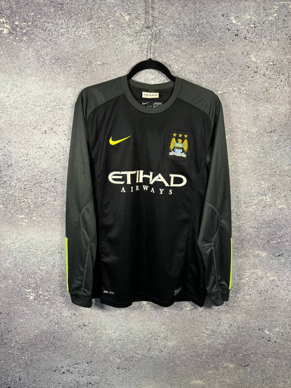 Nike × Vintage Manchester City GK 2013/14 Nike Soccer Jersey Vintage Medium Size US M / EU 48-50 / 2 - 1 Thumbnail