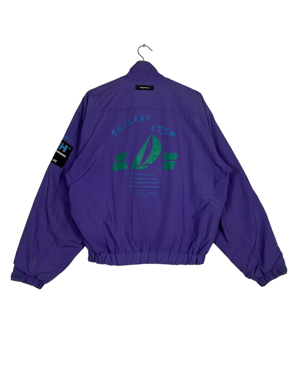 Helly Hansen 🔥 VINTAGE HELLY HANSEN NORWAY SAILING CREW JACKET Size US M / EU 48-50 / 2 - 4 Thumbnail