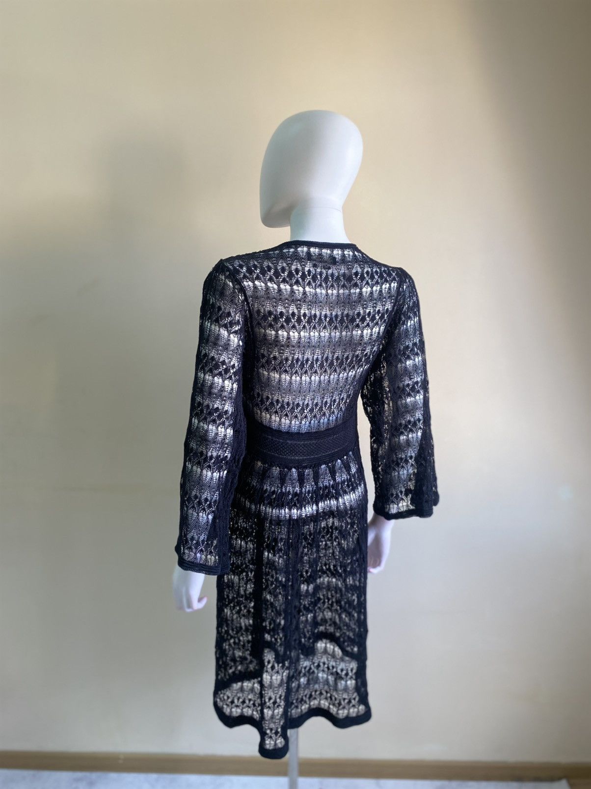 Isabel Marant Isabel Marant Black Lace Slip Knee Lenght Dress Size 40 Size S / US 4 / IT 40 - 6 Thumbnail