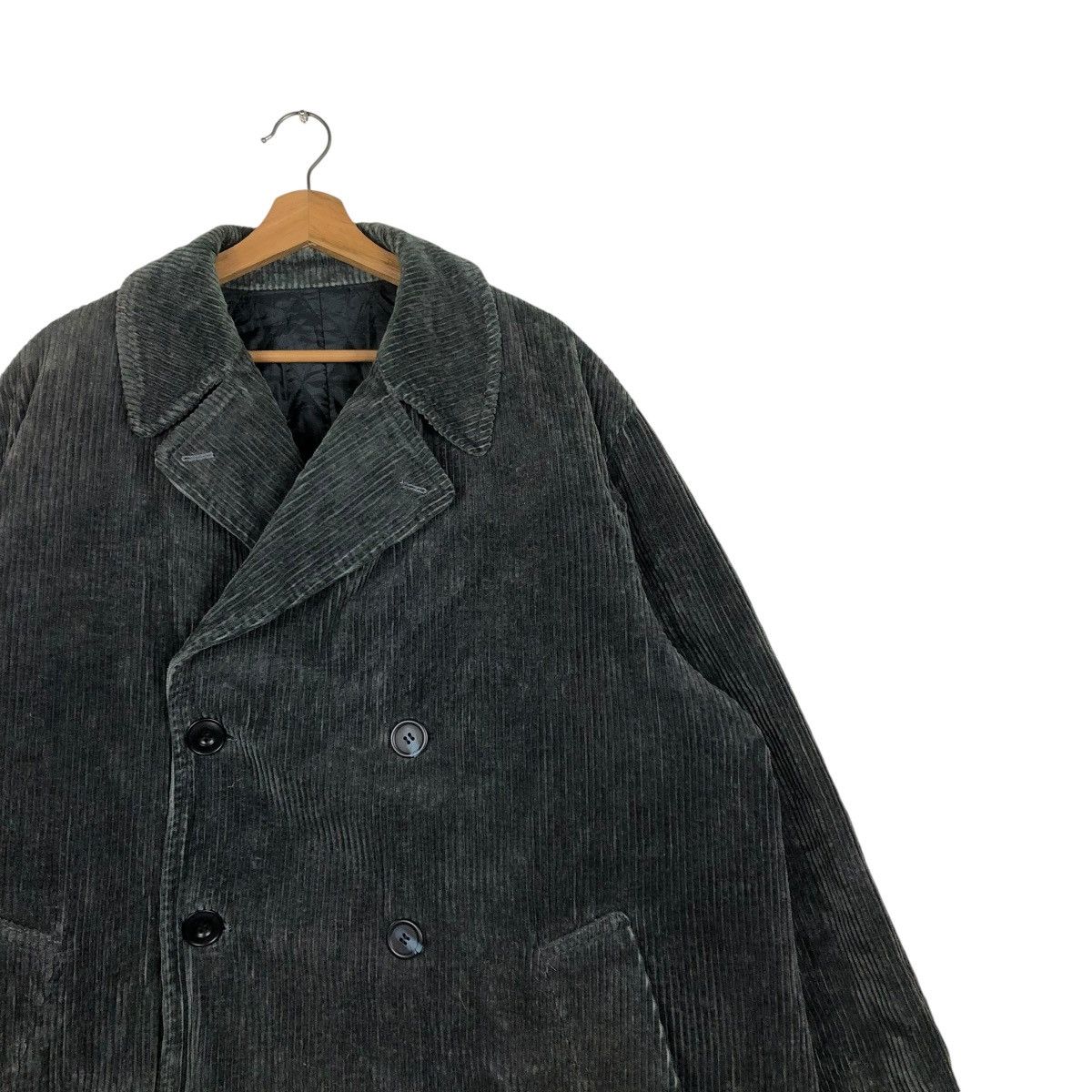 Yohji Yamamoto 🔥VINTAGE LONG JACKET CORDUROY YOHJI YAMAMOTO AAR Size US L / EU 52-54 / 3 - 6 Thumbnail