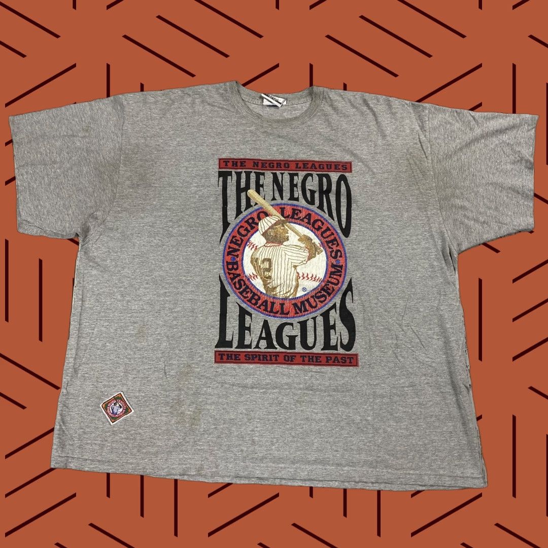 Vintage VINTAGE NFINITI DESIGNZ GRAY T-SHIRT BASEBALL NEGRO LEAGUES 3XL USA MADE MENS Size US XXL / EU 58 / 5 - 1 Thumbnail